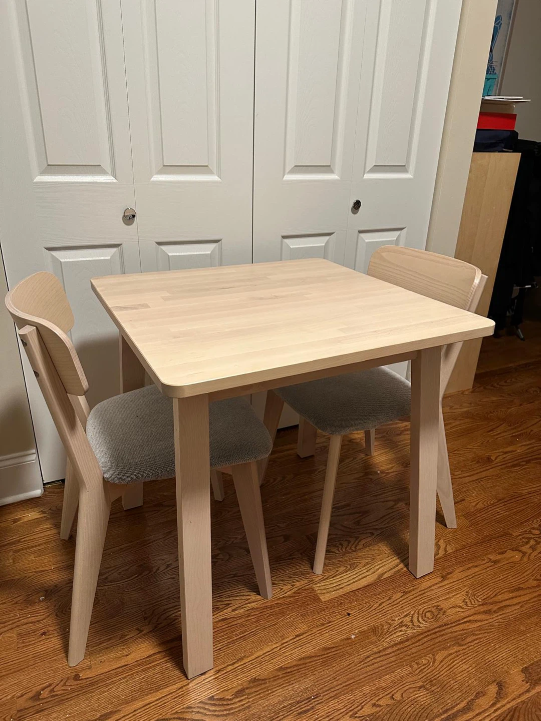 Ikea Table and Lisabo Chairs Set