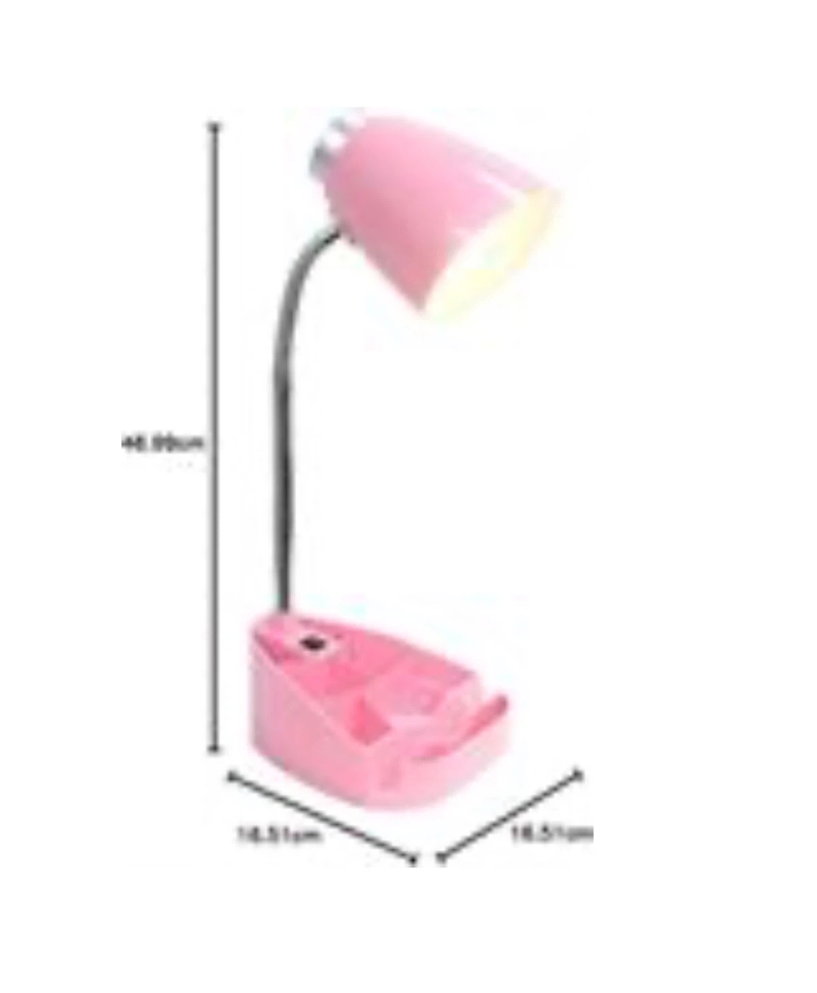 Pink Adjustable Desk Lamp