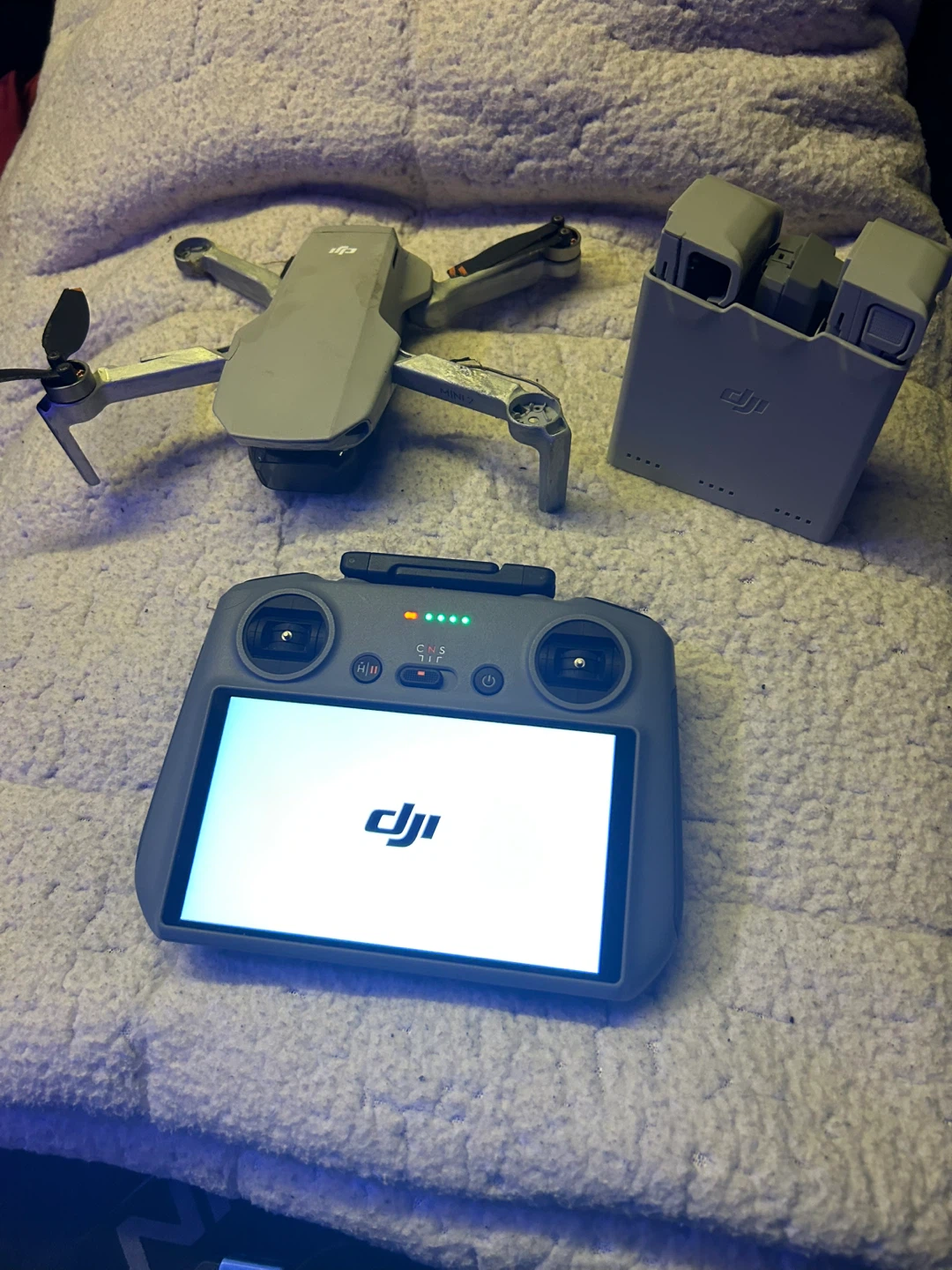 DJI Mini Drone with Controller and Charging Hub