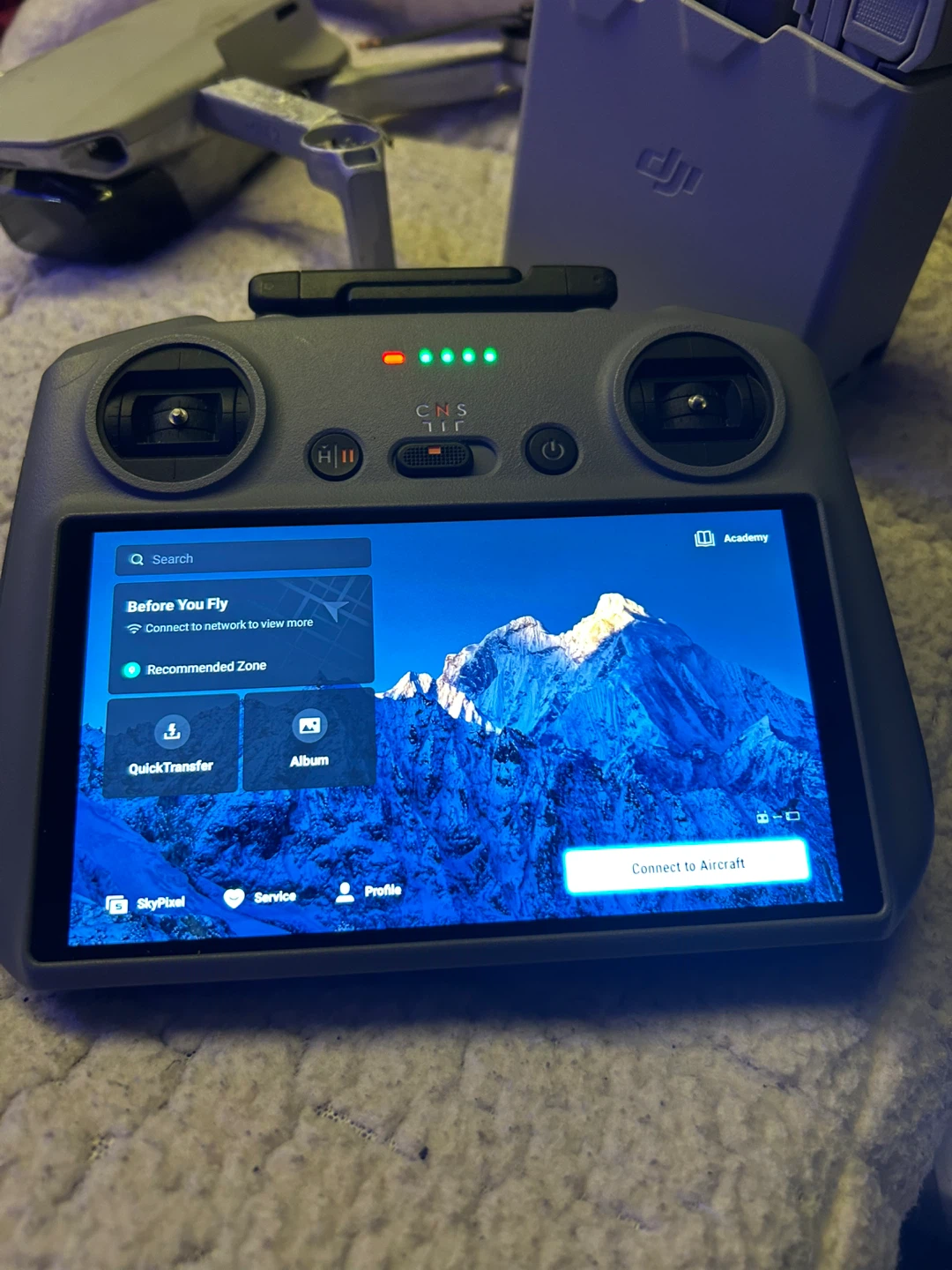 DJI Mini Drone with Controller and Charging Hub - photo 2