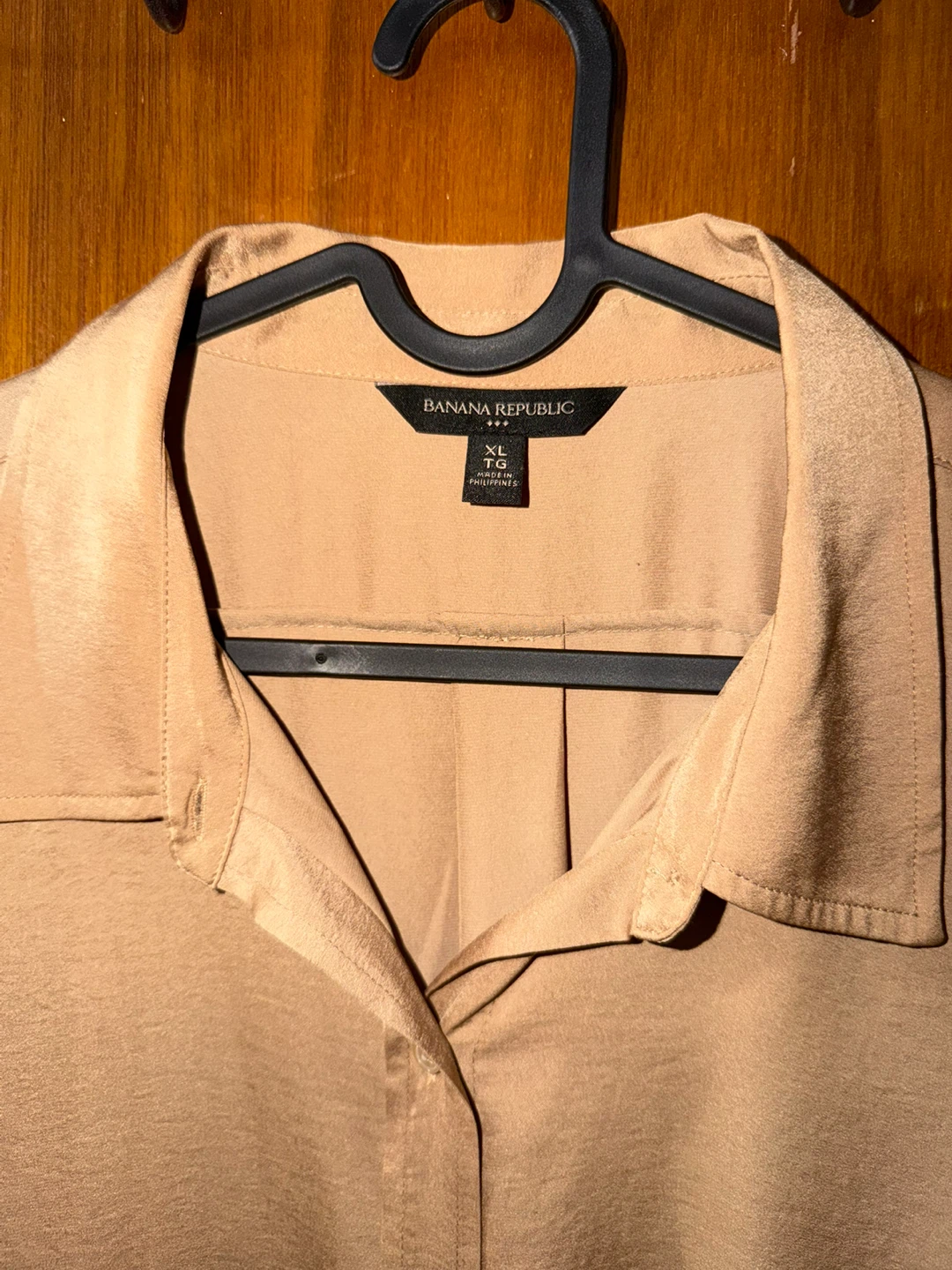Banana Republic XL Tan Button-Up Shirt - photo 3