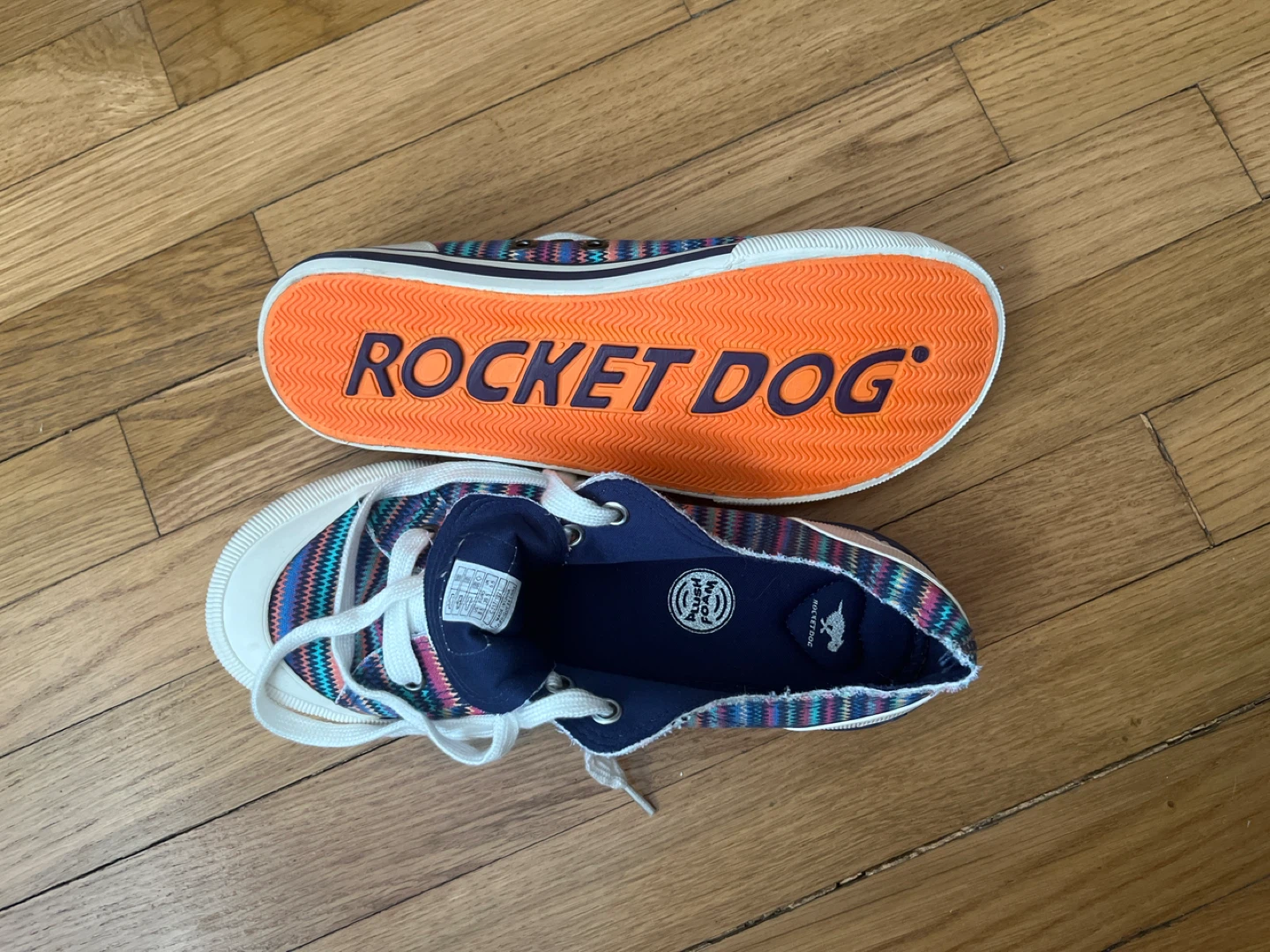 Rocket Dog Multicolor Striped Sneakers