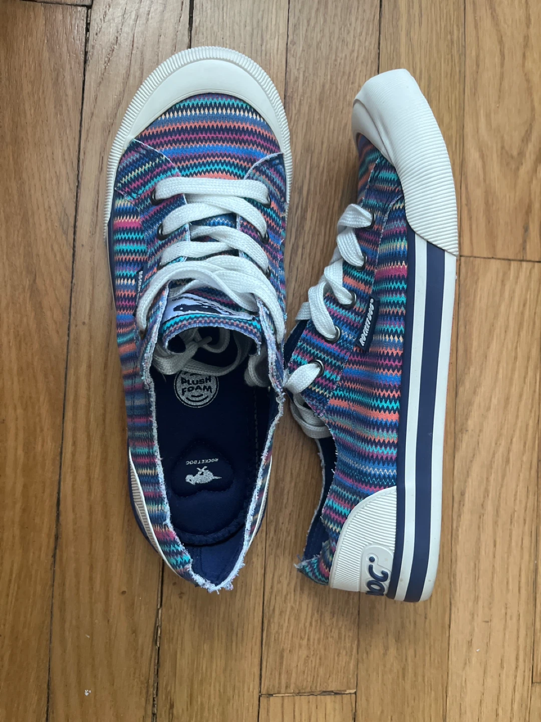 Rocket Dog Multicolor Striped Sneakers - photo 4