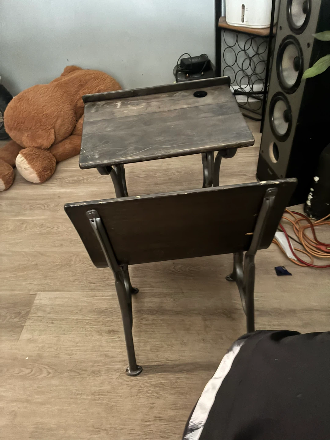 Antique school desk .. 1900