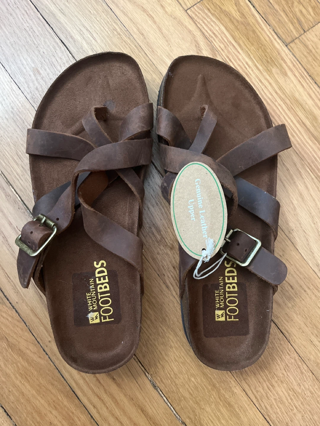 Brown Leather Sandals