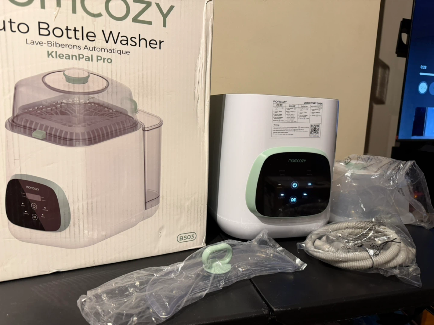 Momcozy Auto Bottle Washer KleanPal Pro