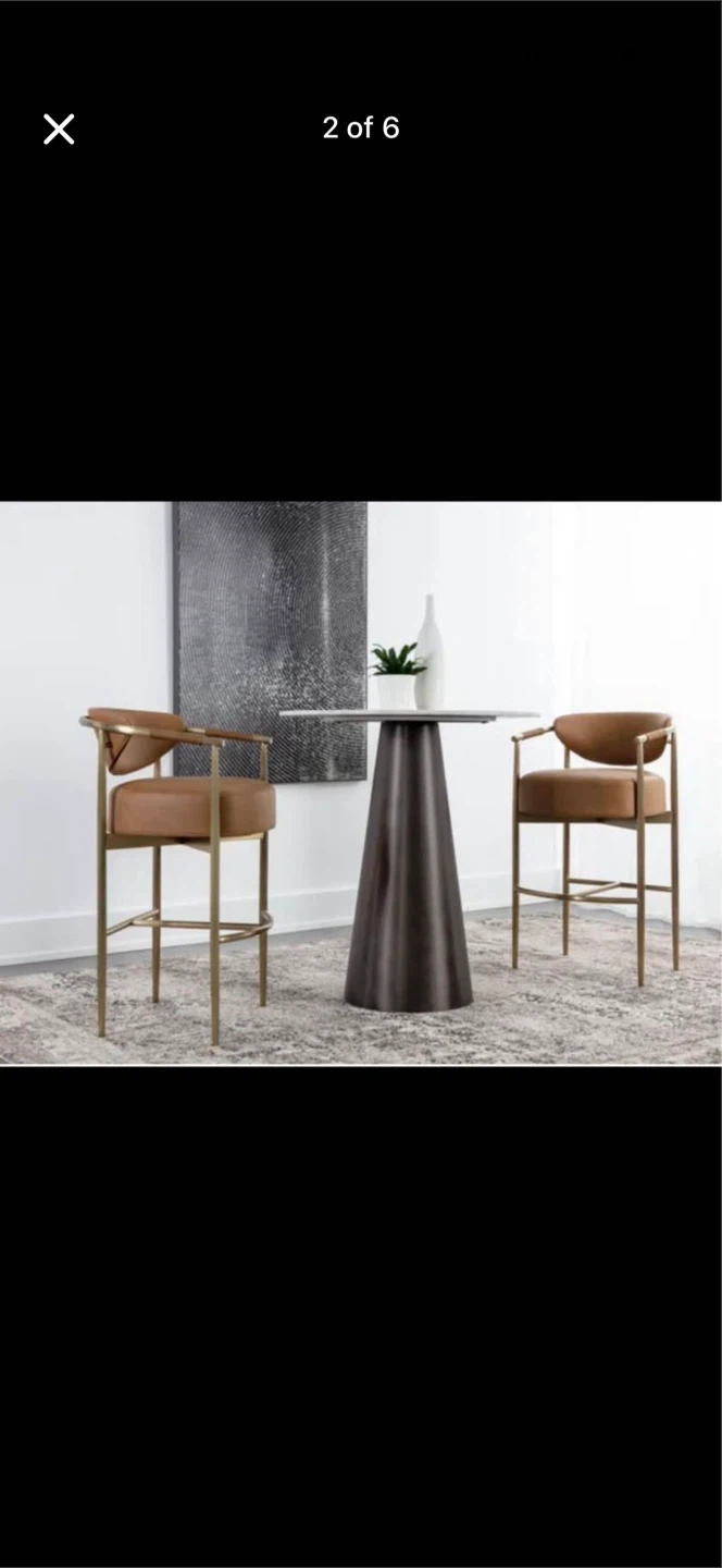 Spruce & Spring Logan Counter Height Bar Stools (Set of 2) - photo 2