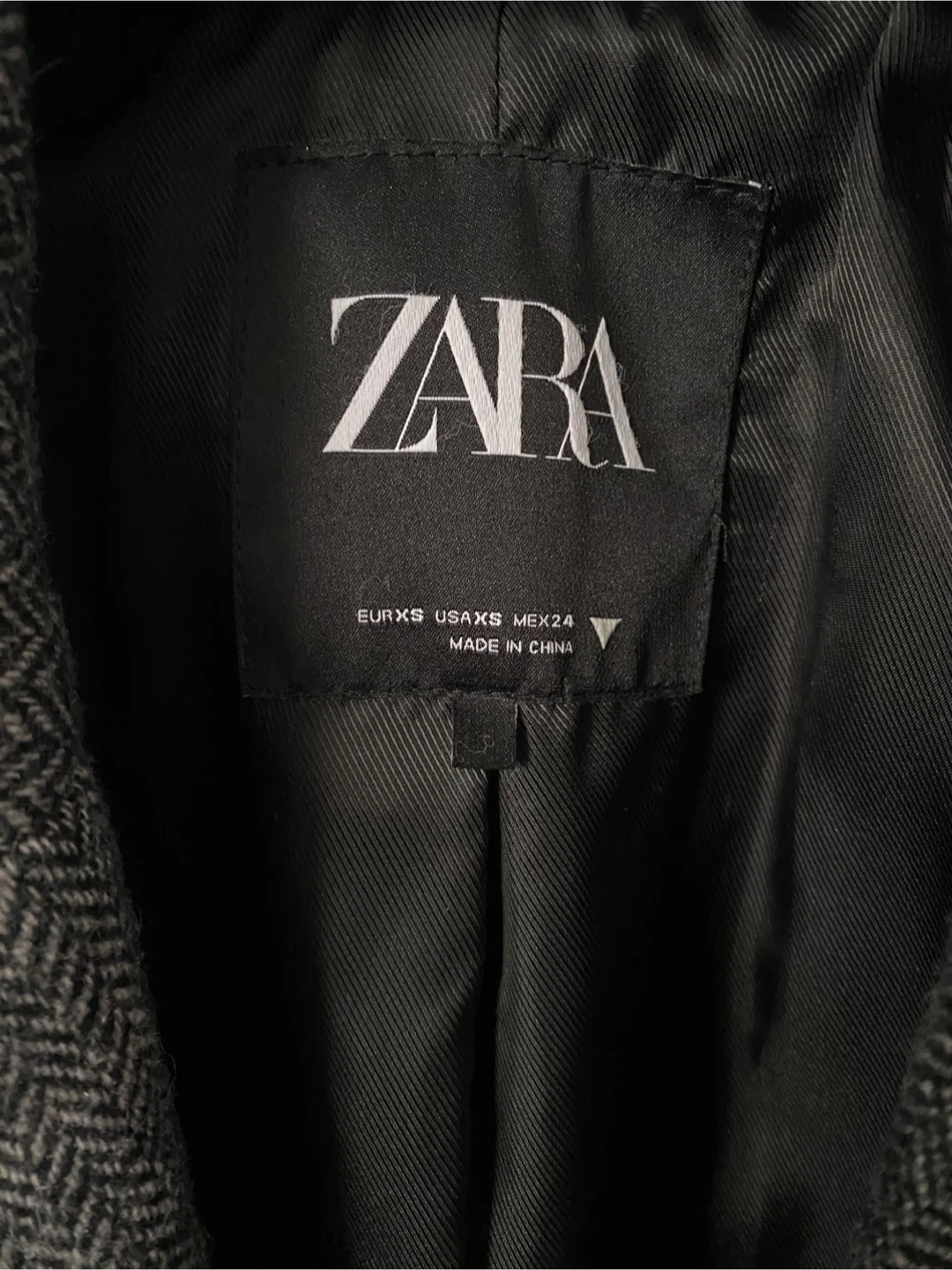 Zara Charcoal Coat - photo 2