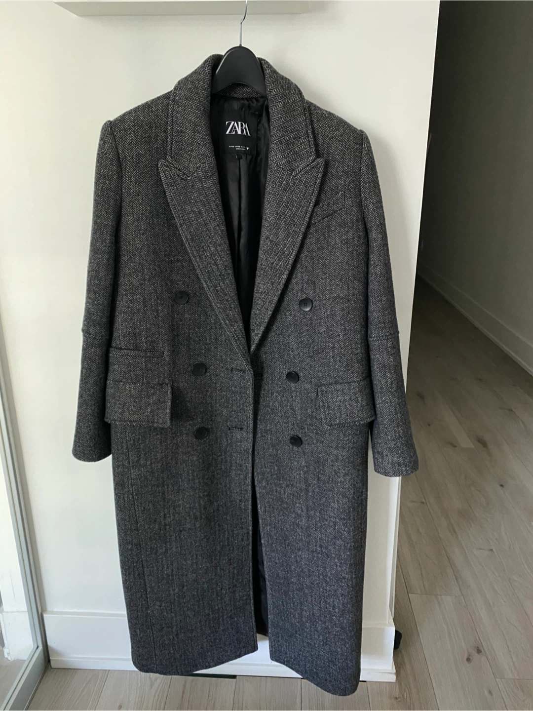 Zara Charcoal Coat