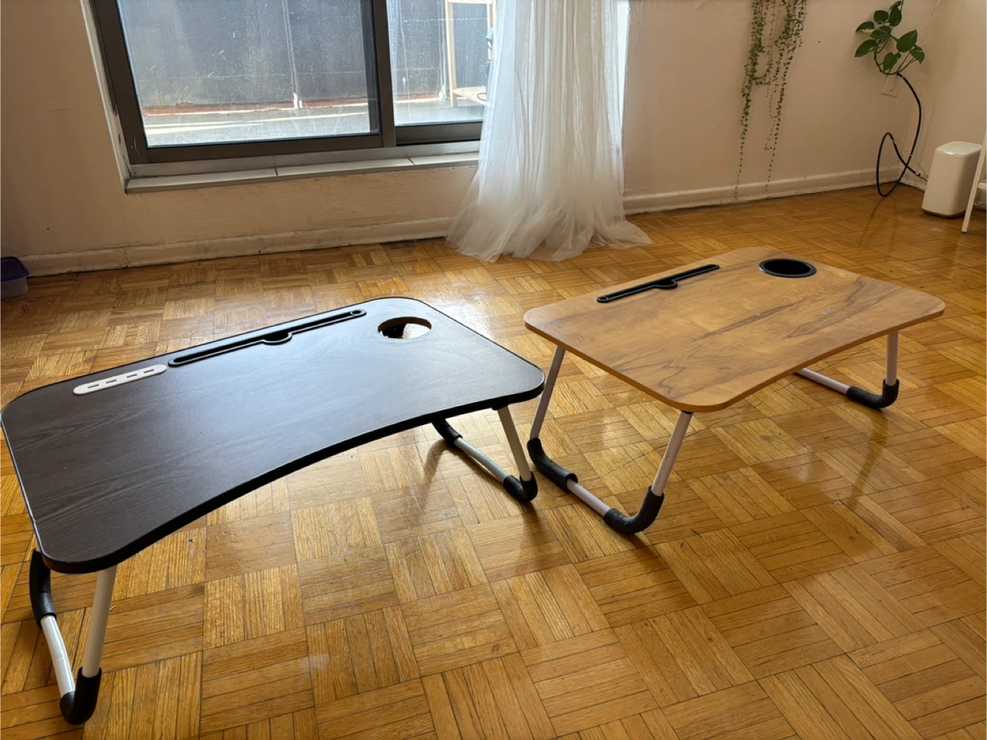 Folding Lap Desk with Cup Holder ( 2 pieces )