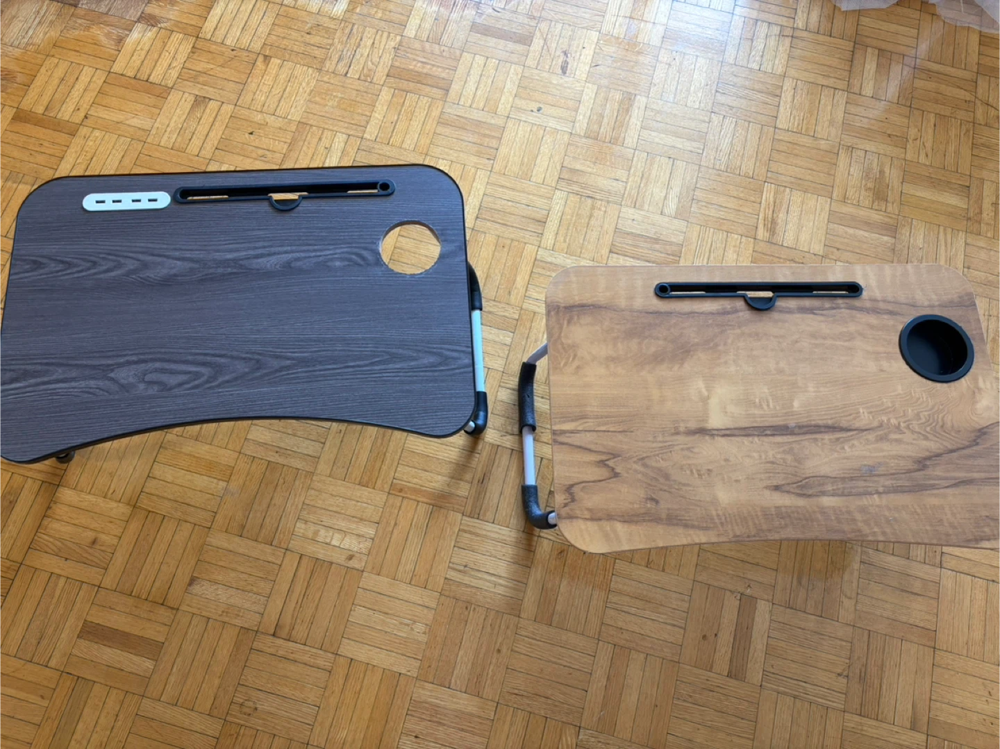 Folding Lap Desk with Cup Holder ( 2 pieces ) - photo 2