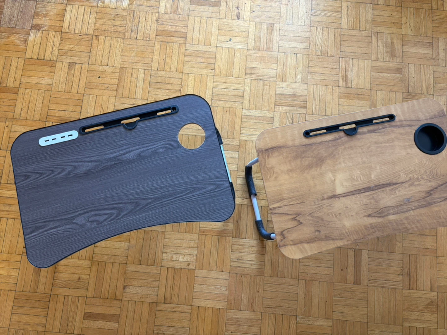Folding Lap Desk with Cup Holder ( 2 pieces ) - photo 3