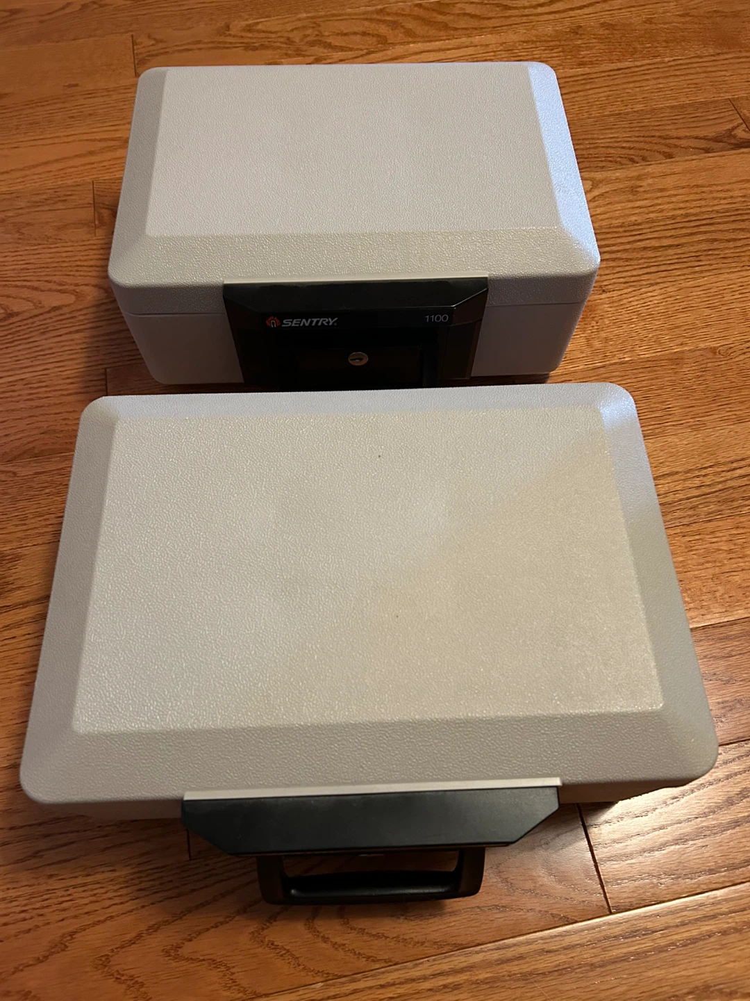 Two SentrySafe 1100 Fireproof Safe Box