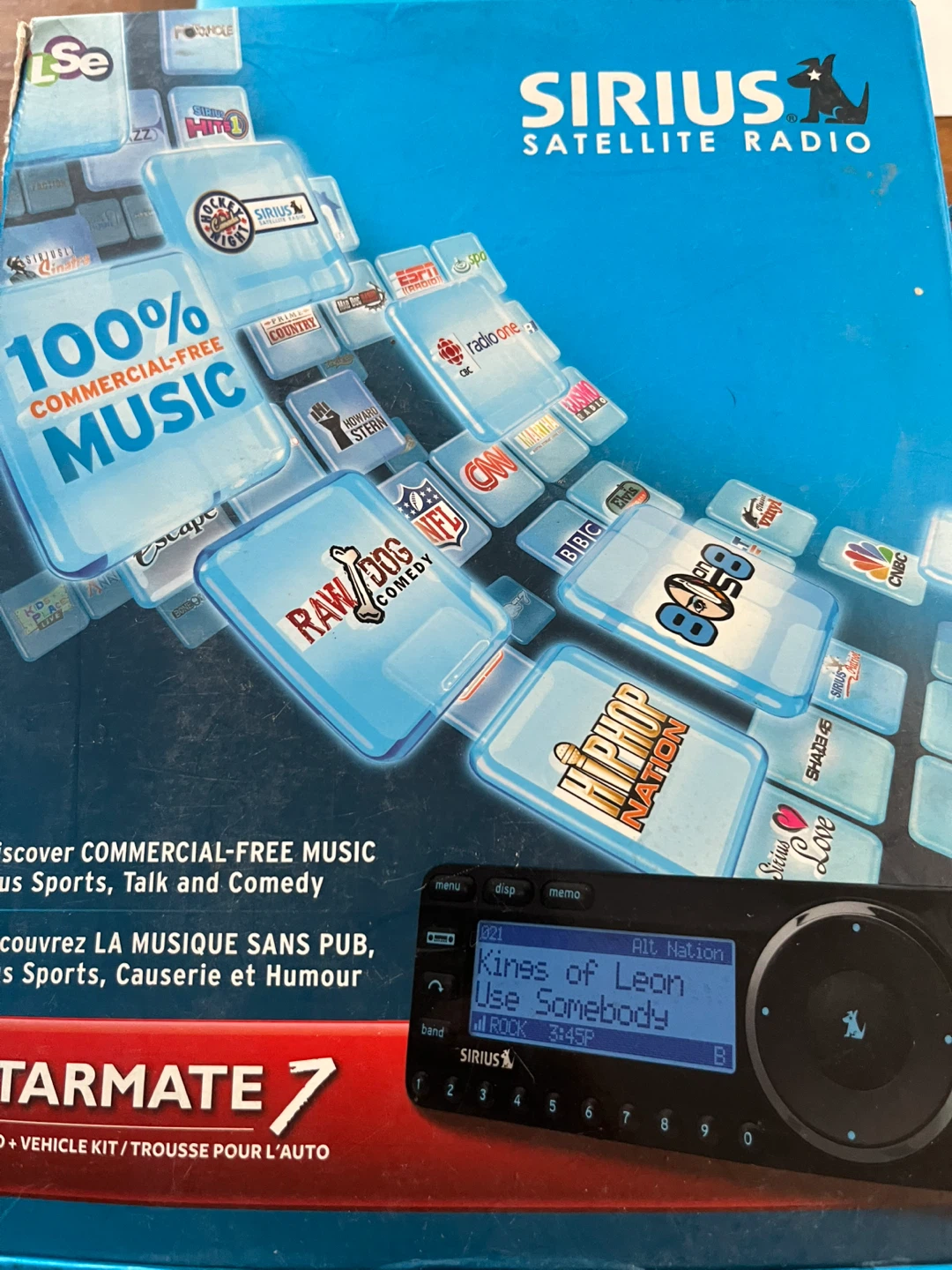 Sirius Starmate 7 Satellite Radio