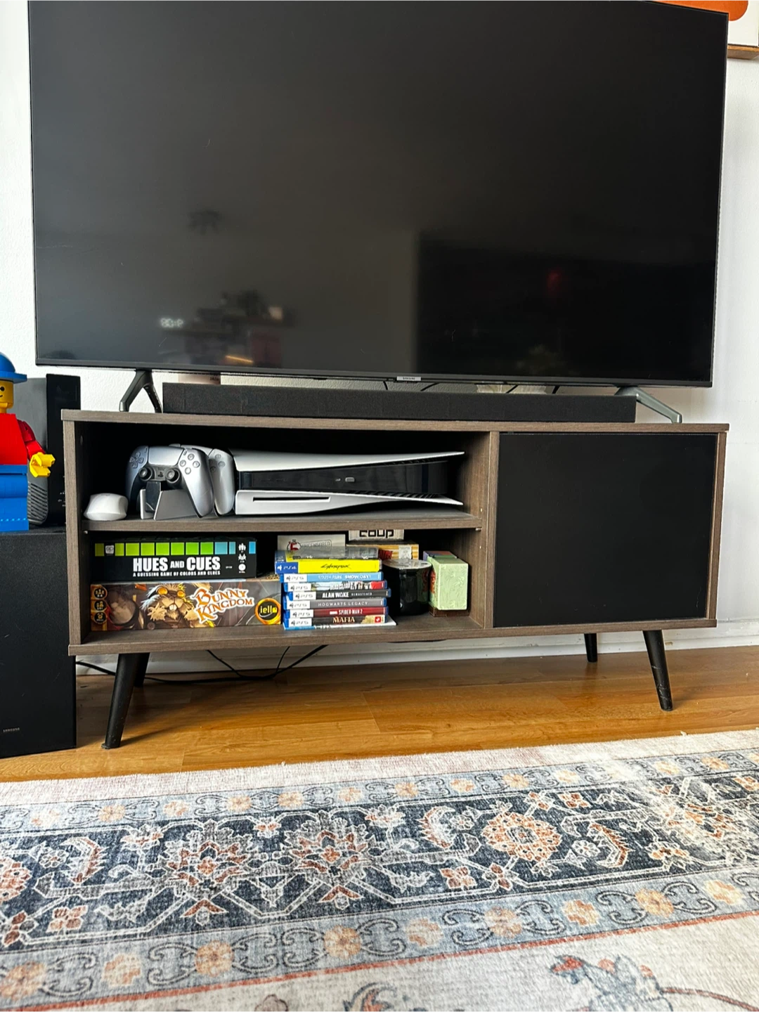 Modern TV Stand with Storage - photo 2