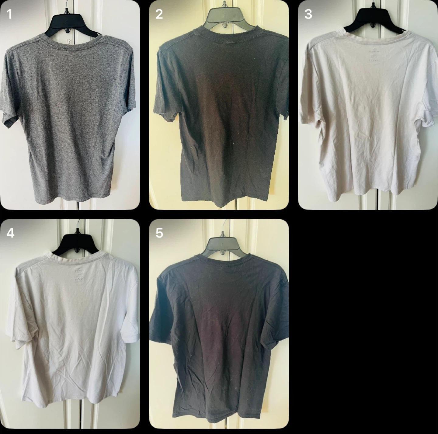 5 Men Medium Size Shirts for $6 - photo 2