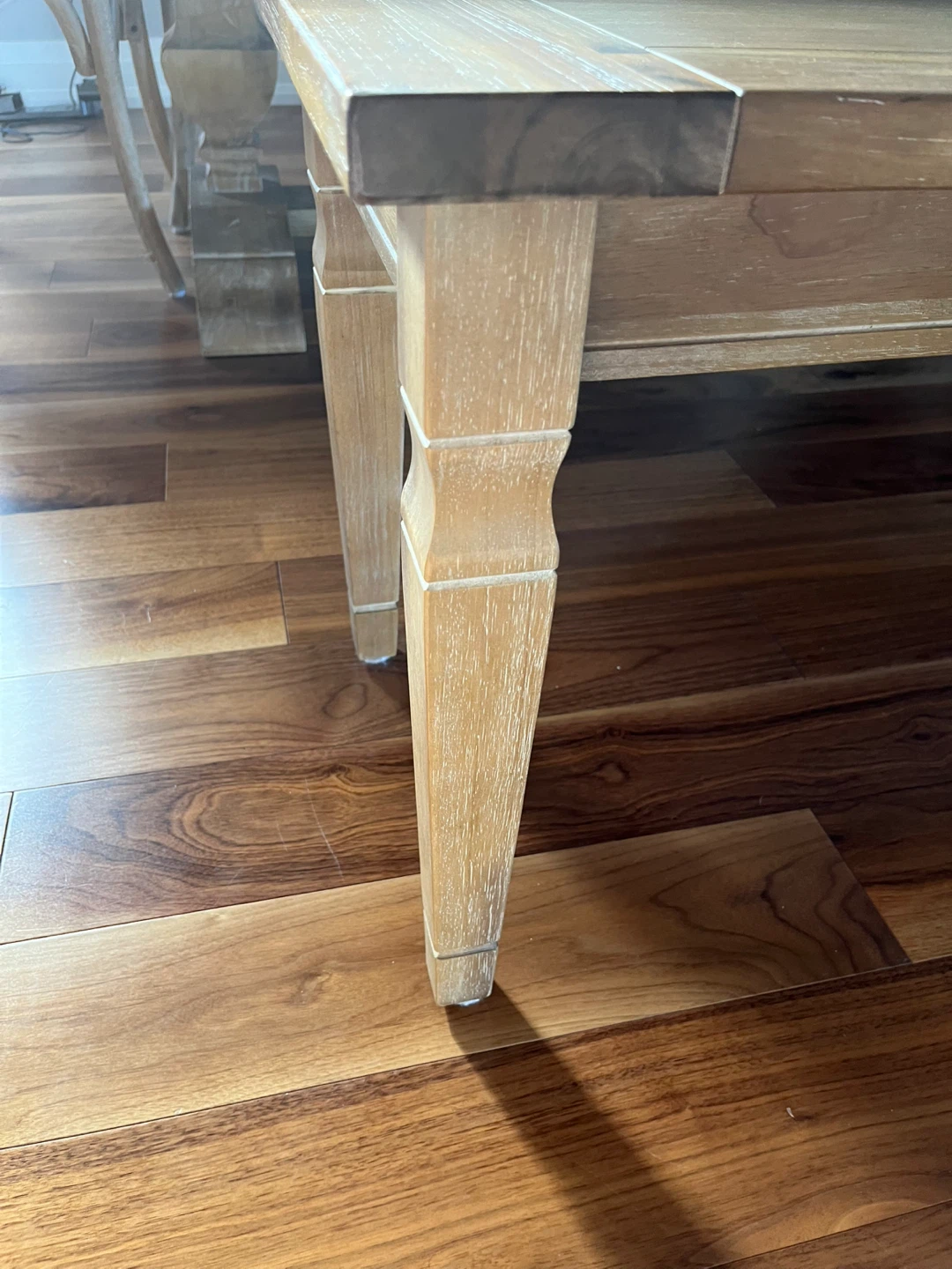 Pier 1 Rustic Tobacco Hardwood Accent Bench - photo 4