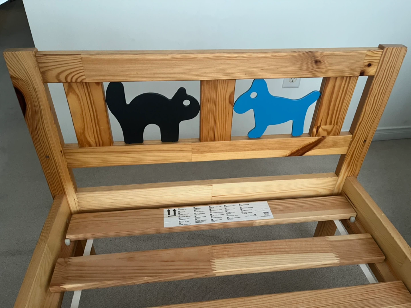 Wooden Bed Frame 70x160cm - photo 3