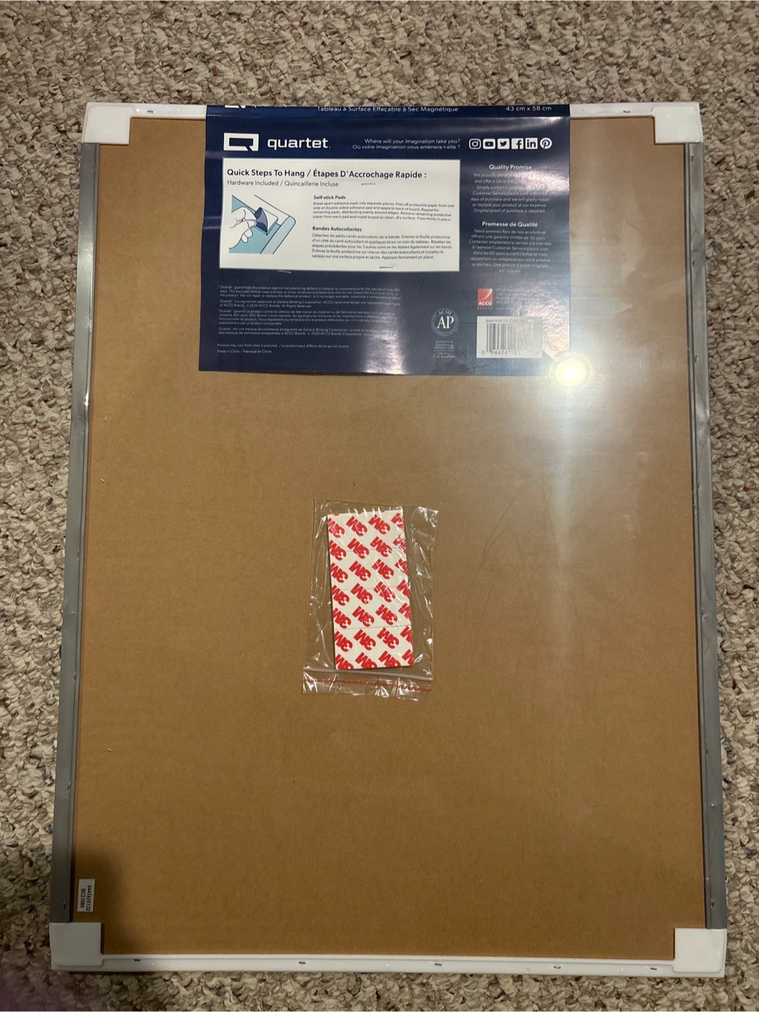 Quartet Magnetic Dry-Erase Board 17" x 23" - photo 2
