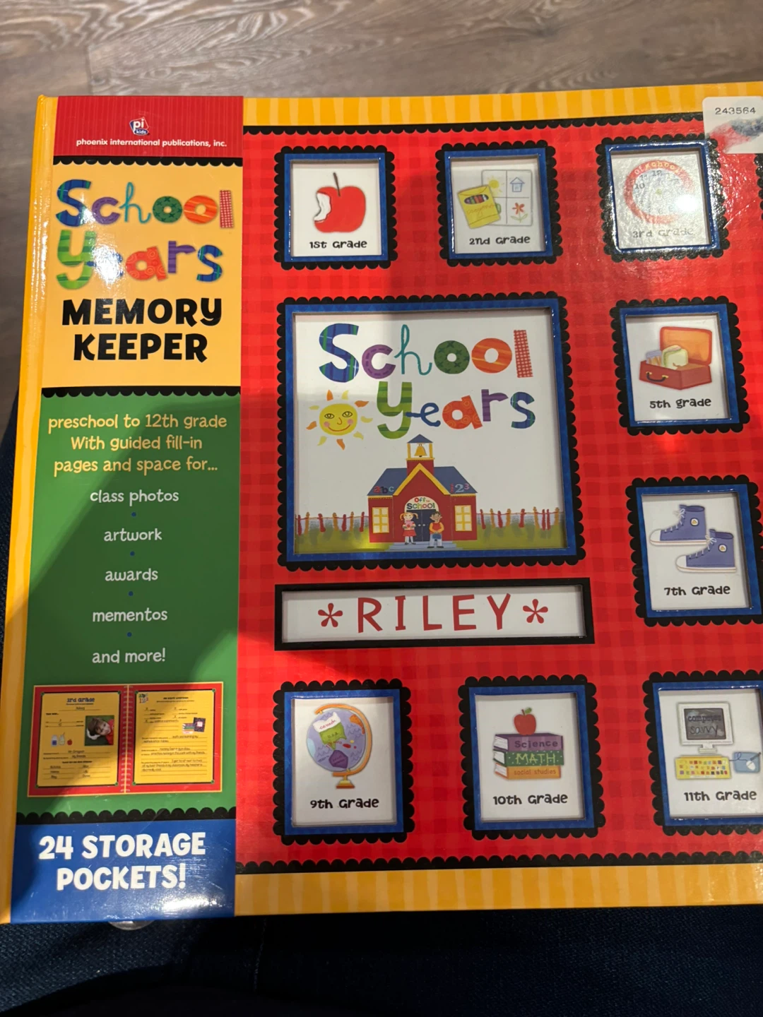 School Years Memory Keeper Album Scrapbook