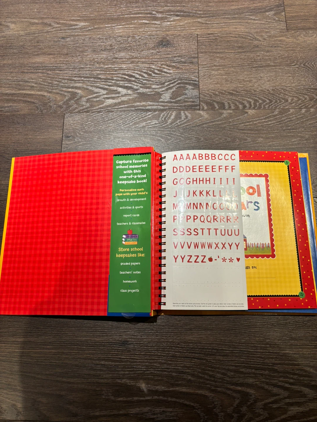 School Years Memory Keeper Album Scrapbook - photo 2