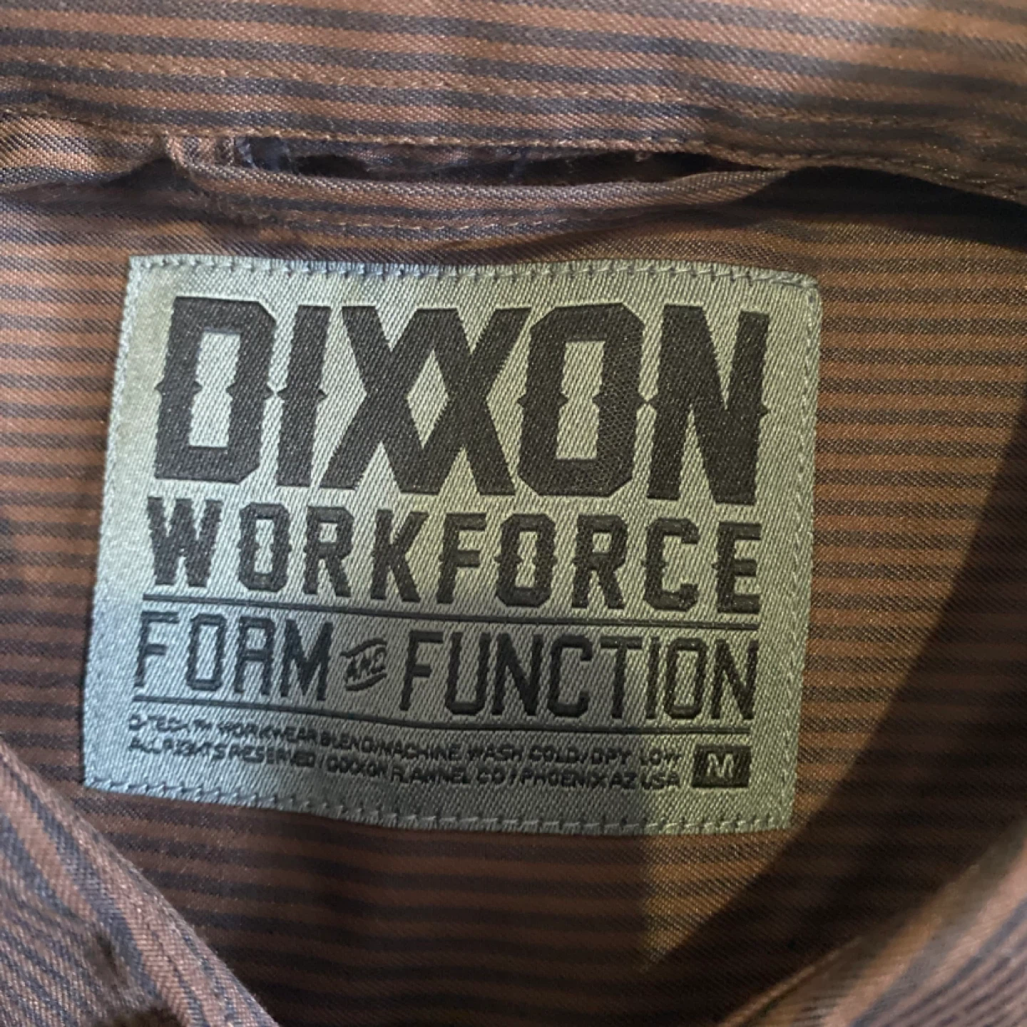 NWT DIXXON WORKFORCE Long Sleeve Button Up Shirt - Size M - photo 5
