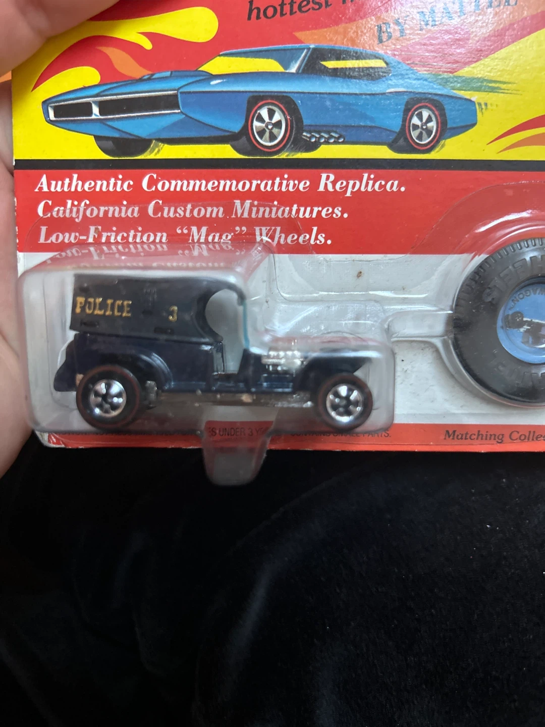 Hot Wheels Authentic Commemorative Replica Police Car - photo 2