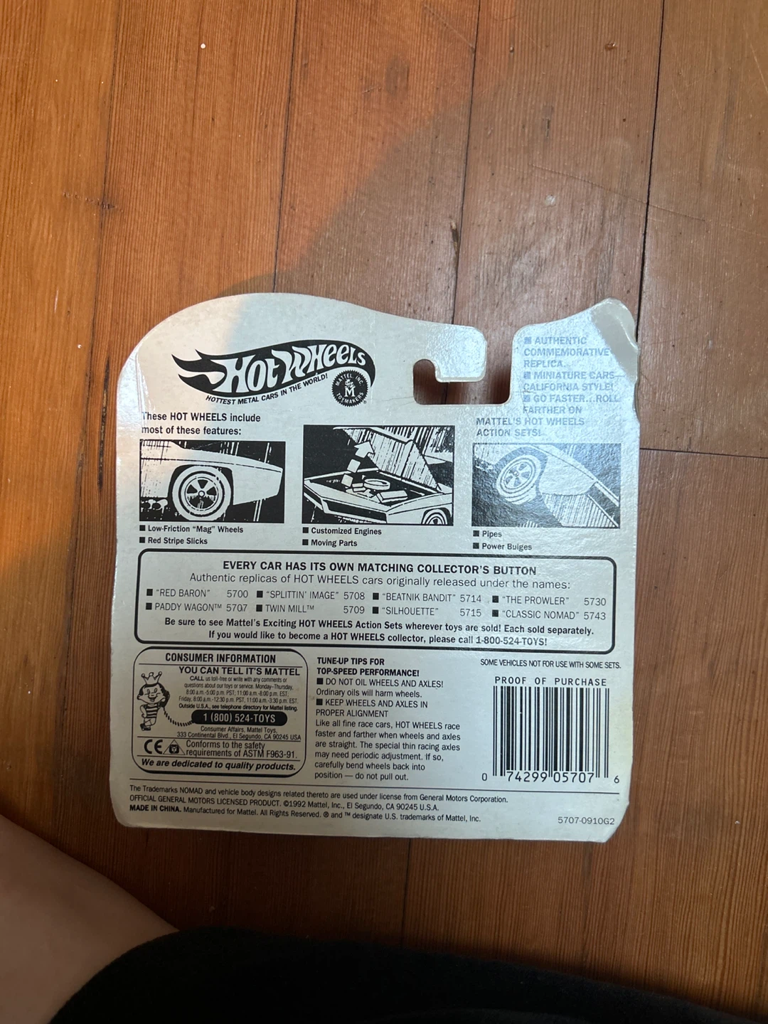 Hot Wheels Authentic Commemorative Replica Police Car - photo 3
