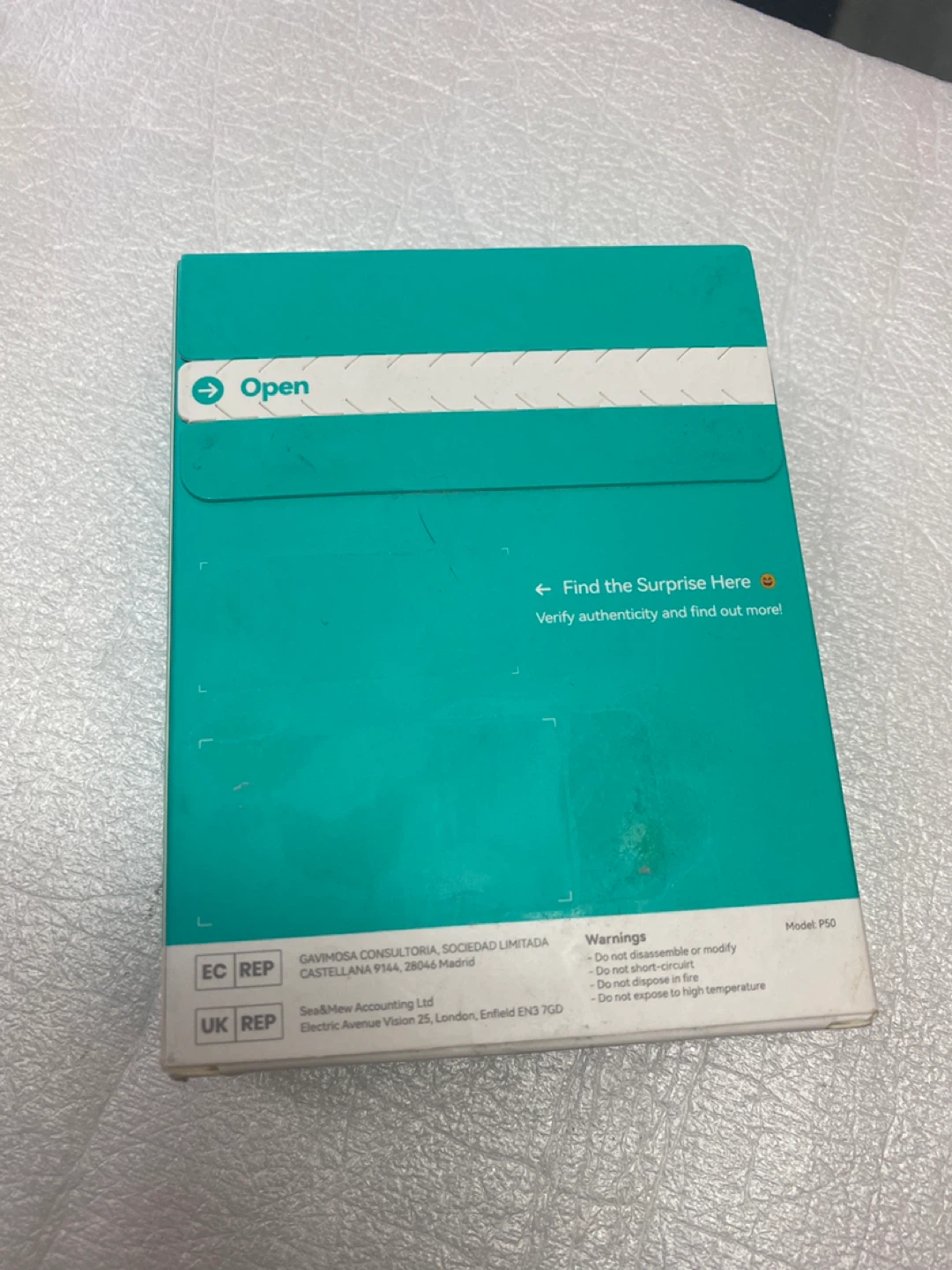 INUI Power Bank P50-E1 10000mAh - photo 2