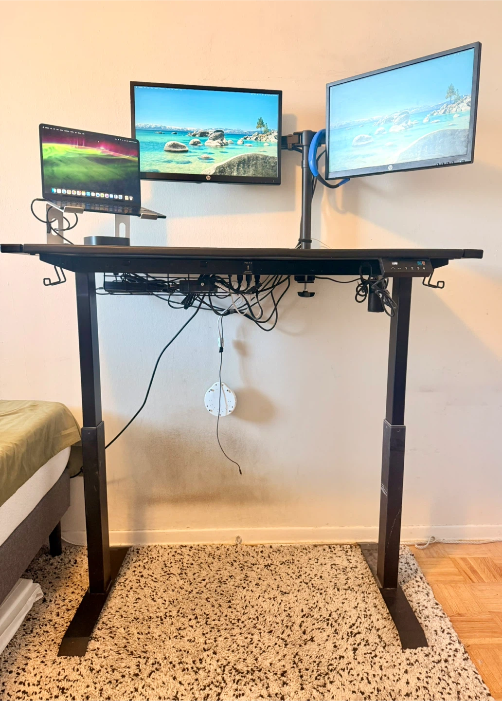 SHW 48 inch Electric Height Adjustable Desk-122x60 cm - photo 5