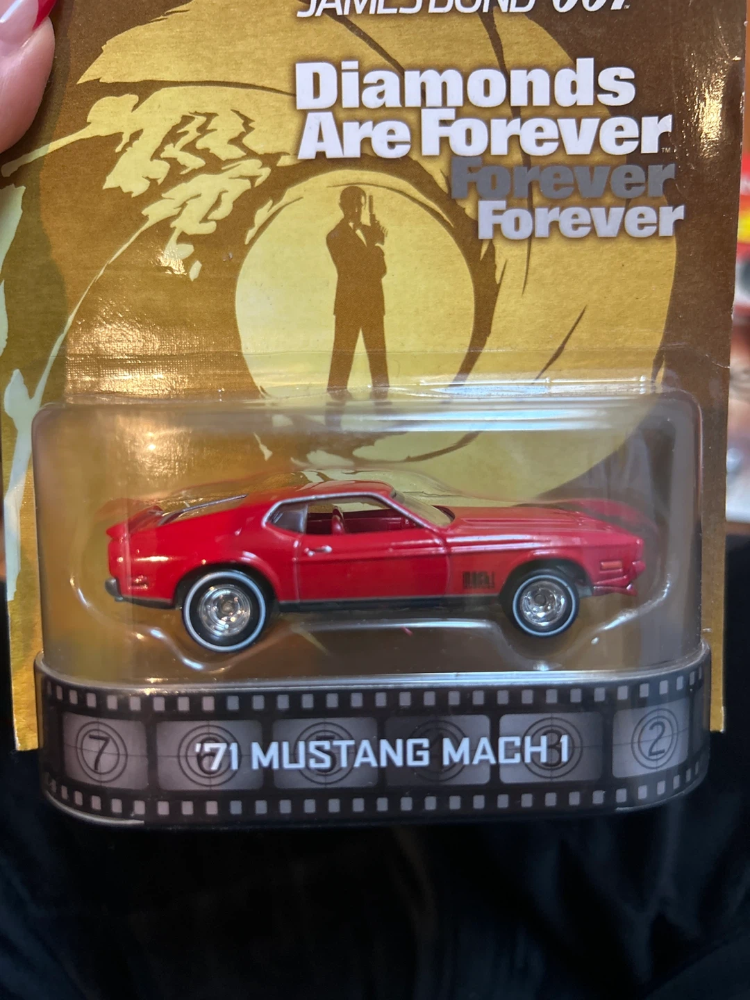 Hot Wheels James Bond '71 Mustang Mach 1 - photo 2