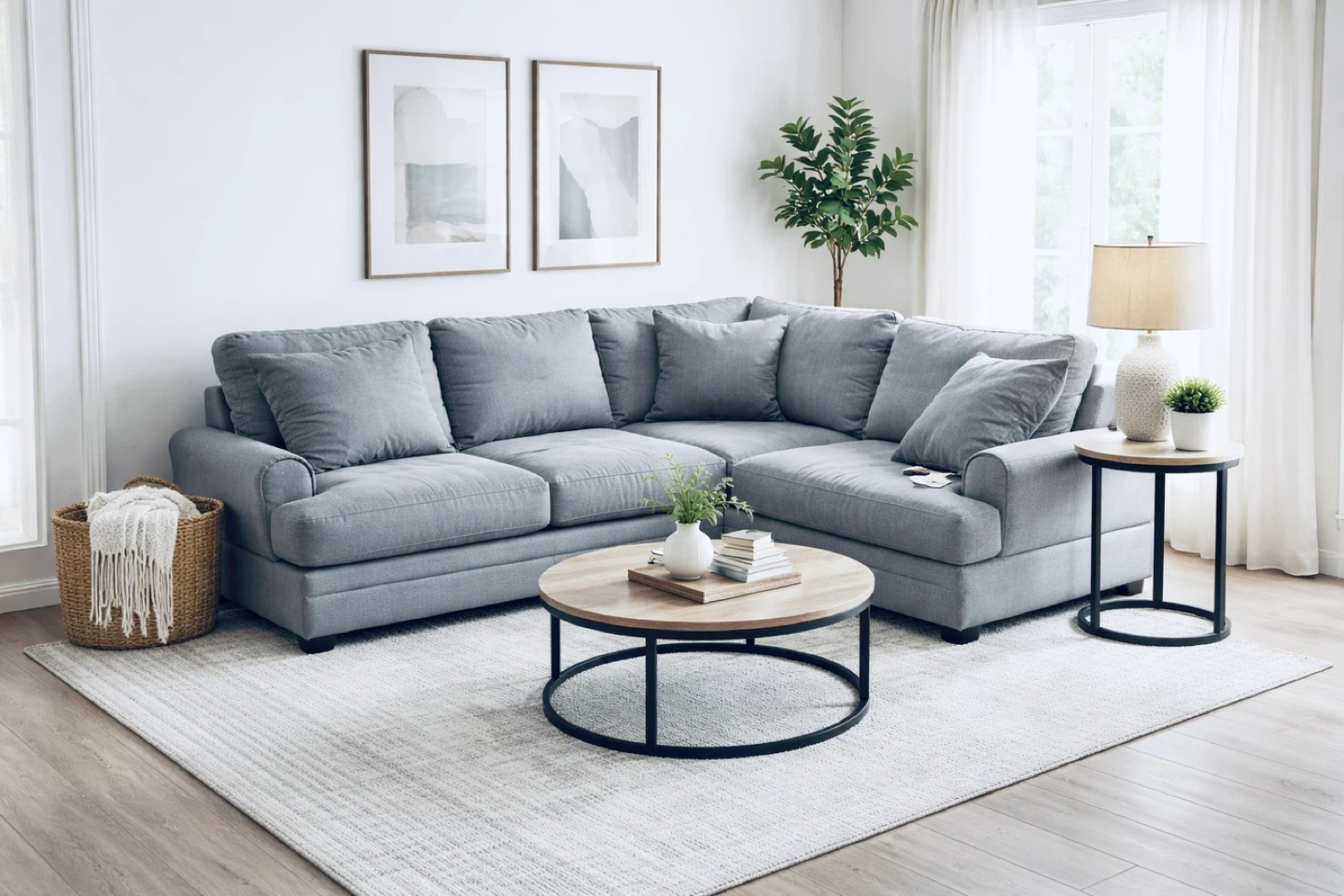 *MOVING SALE* Structube Sectional Couch