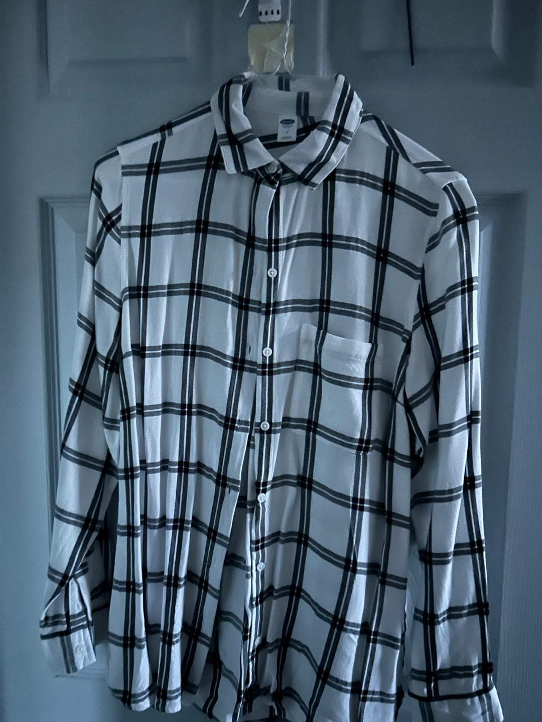 Old Navy Plaid Button-Up Shirt - Size Medium