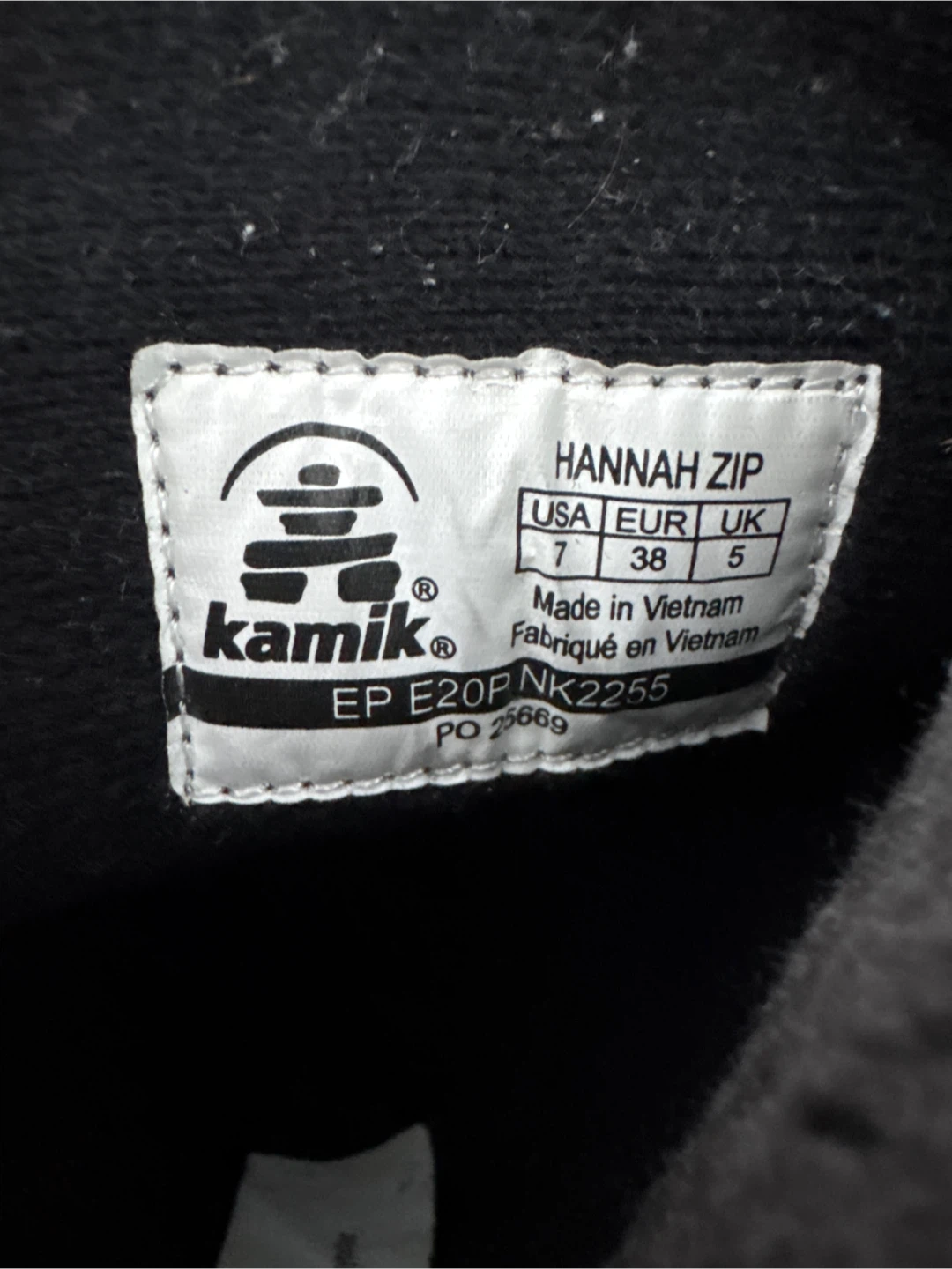 Kamik Hannah Zip Winter Boots - Size 7 - photo 3