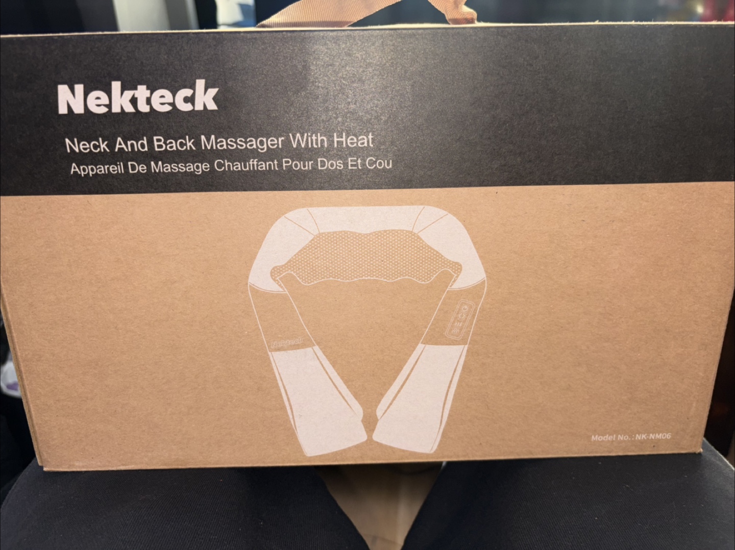Nekteck Neck and Back Massager with Heat