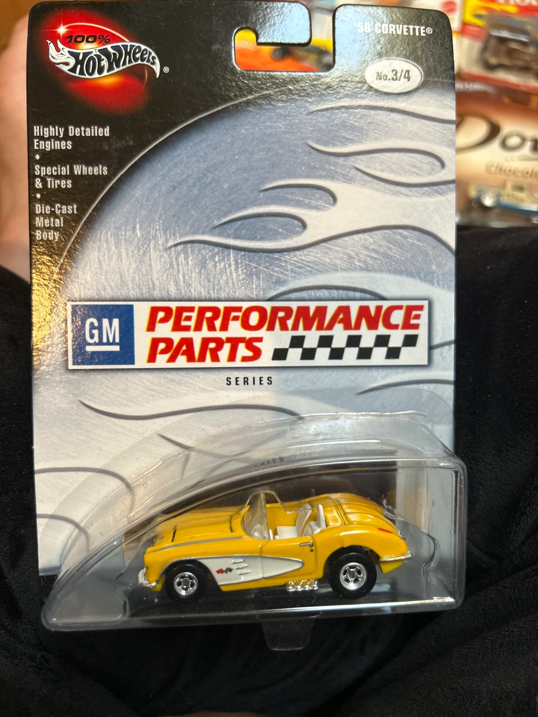 100% Hotwheels 1958 Chevy Corvette  GM Performance Parts
