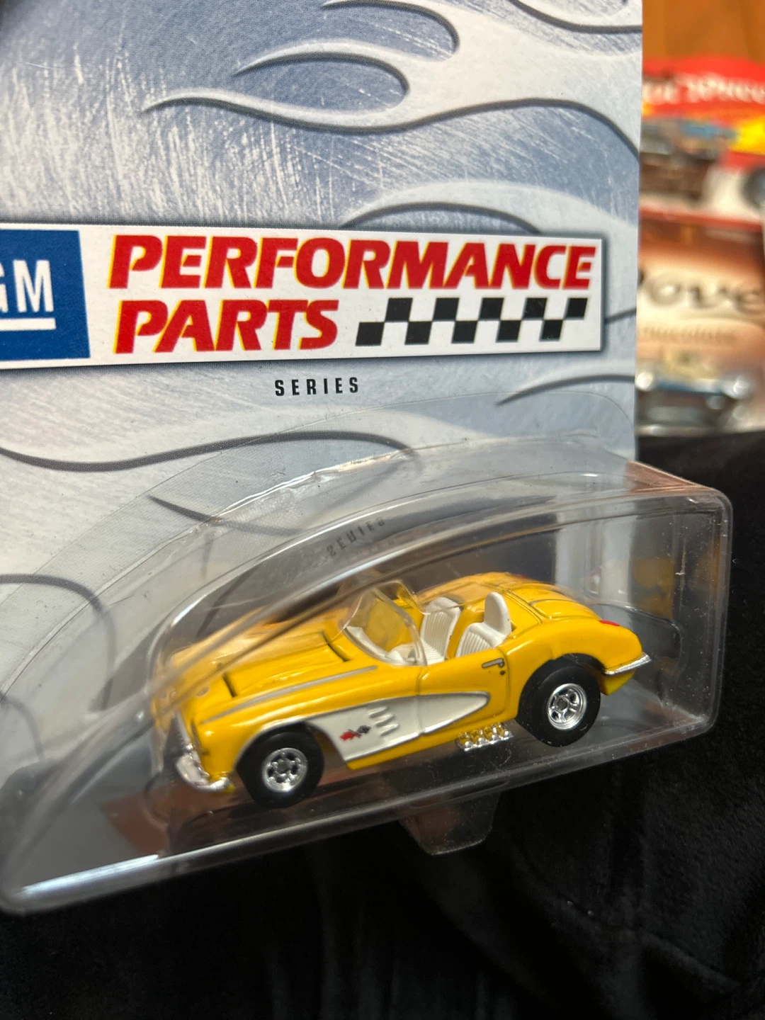 100% Hotwheels 1958 Chevy Corvette  GM Performance Parts - photo 2