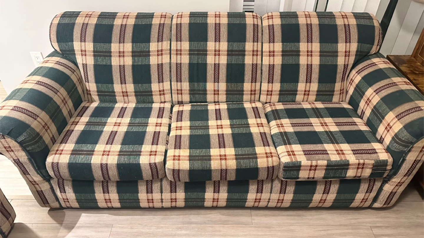 2piece Vintage Sofa Set for 100$ - photo 3