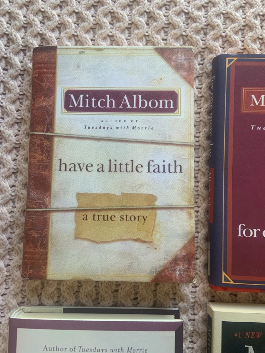New Mitch Albom books•Spiritual ! - photo 2