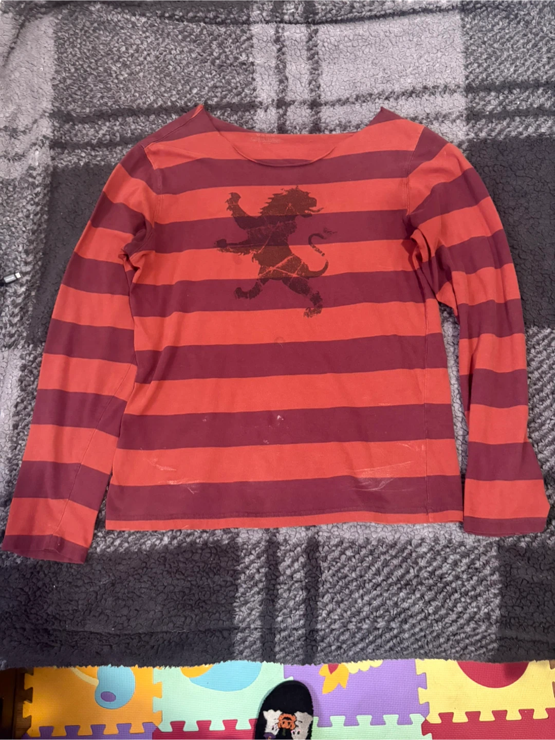 Red Stripped Shirt - S