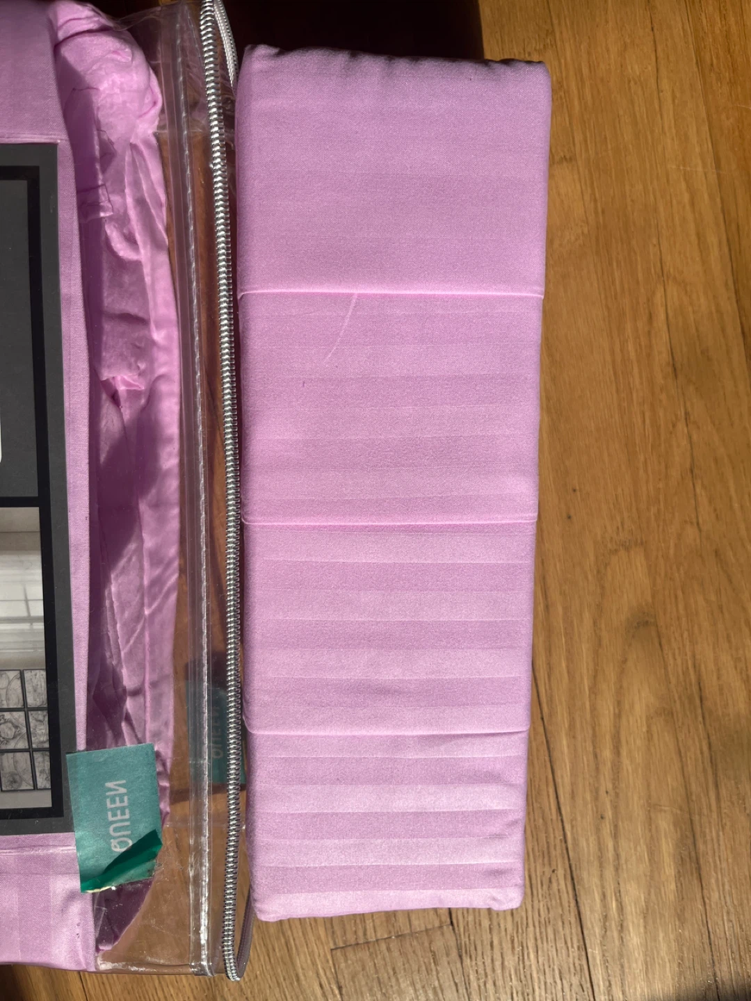 Hotel Collection Queen Pink Sheet Set - photo 3