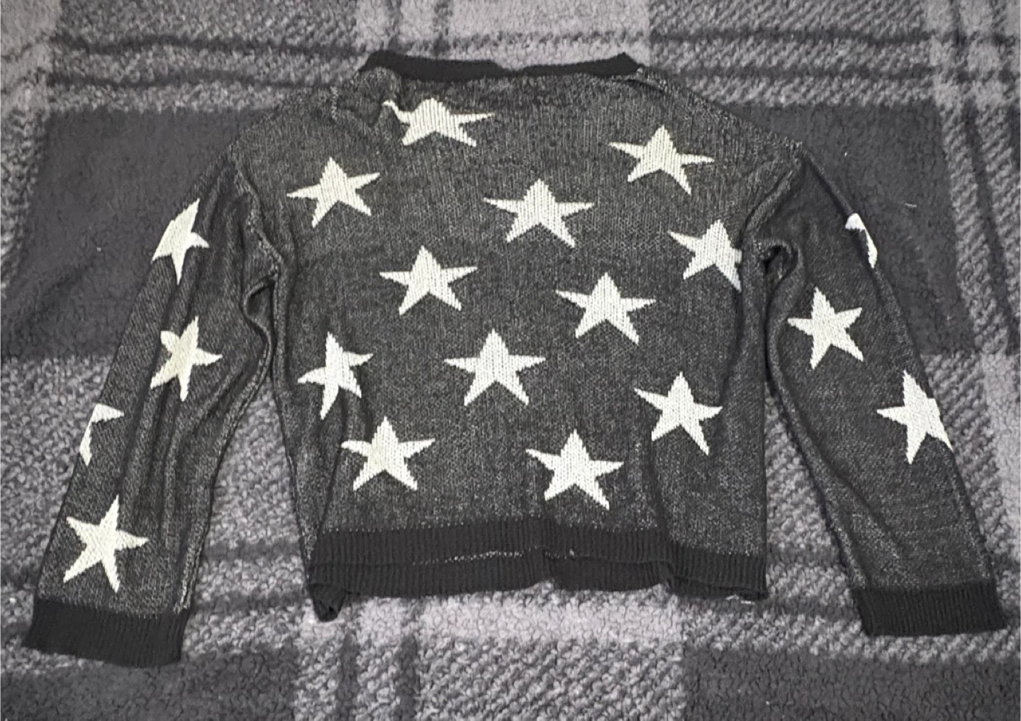 Knitted Star Long Sleeve Shirt - Small - photo 2