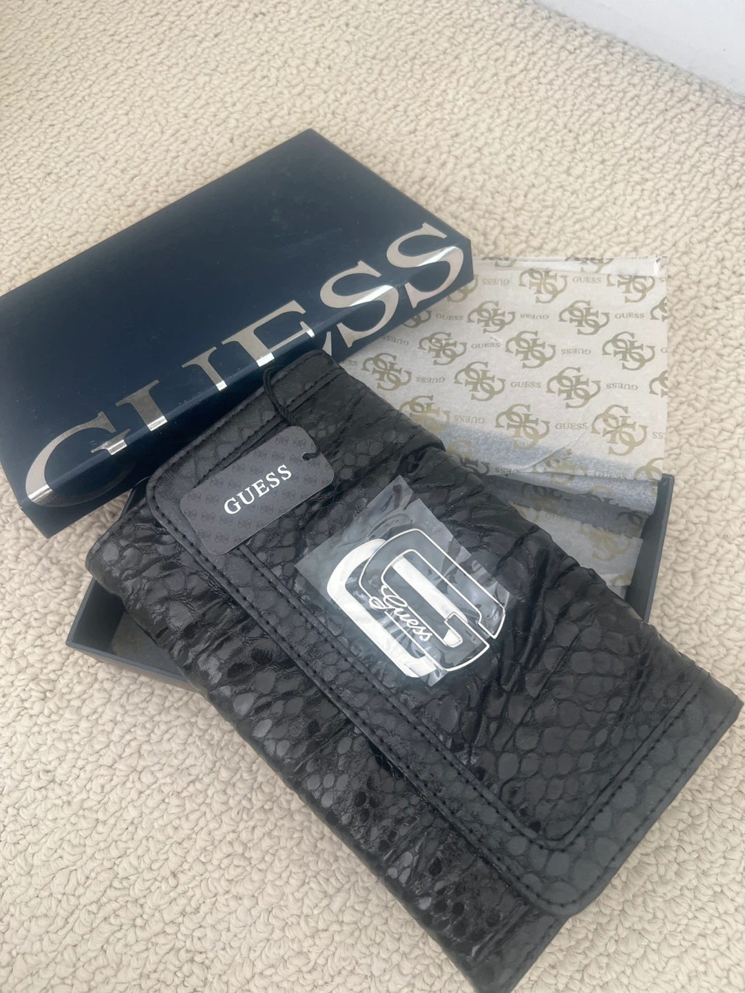 Guess SPIKE SLG Black Wallet