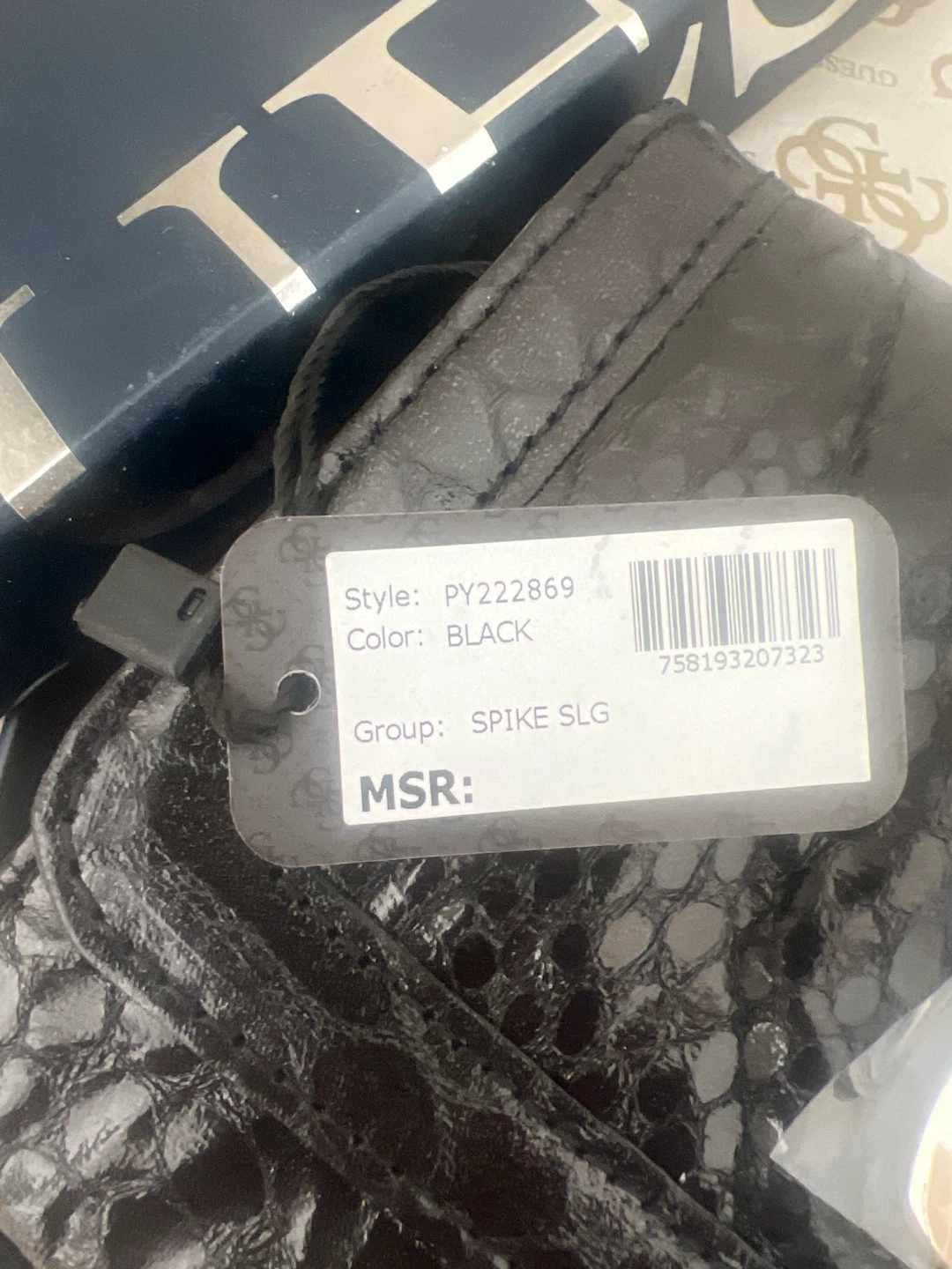 Guess SPIKE SLG Black Wallet - photo 2