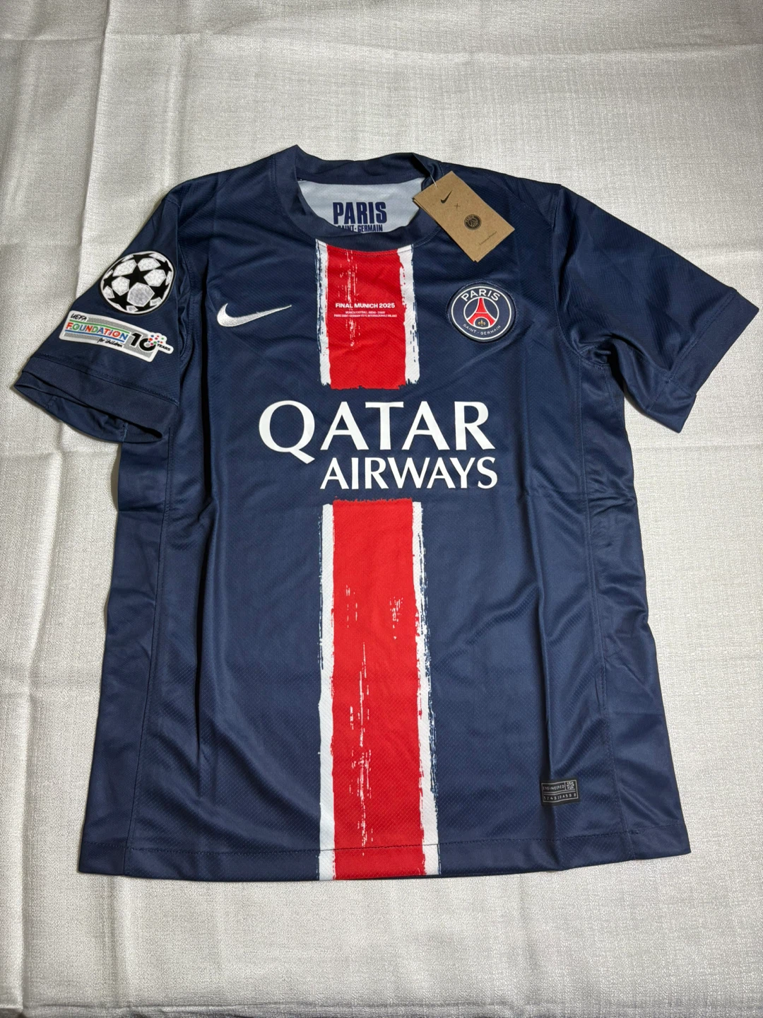 Nike Paris Saint-Germain Soccer Jersey - Size S