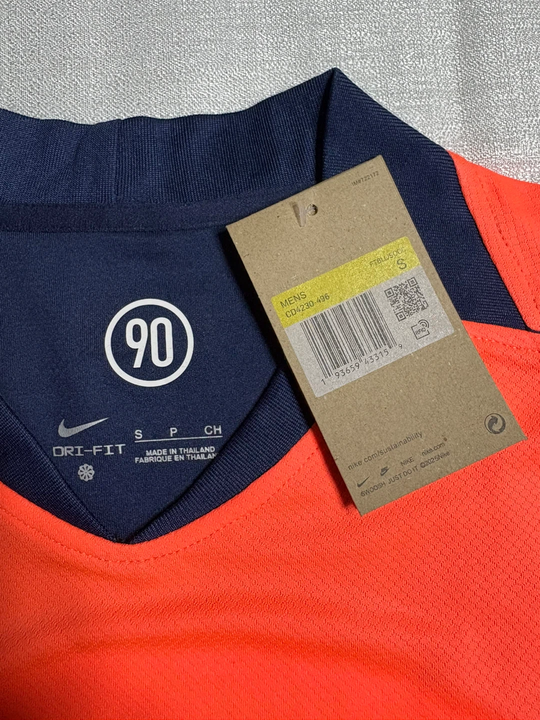 Nike FC Barcelona 2022/23 Dri-FIT Match Soccer Jersey Size S - photo 5