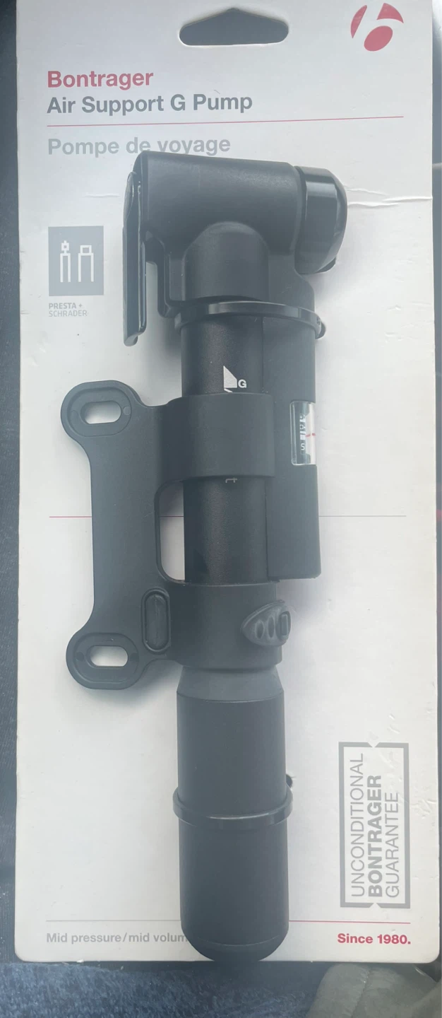 Bike Tire Hand Pump - Bontrager Air Support G Pump