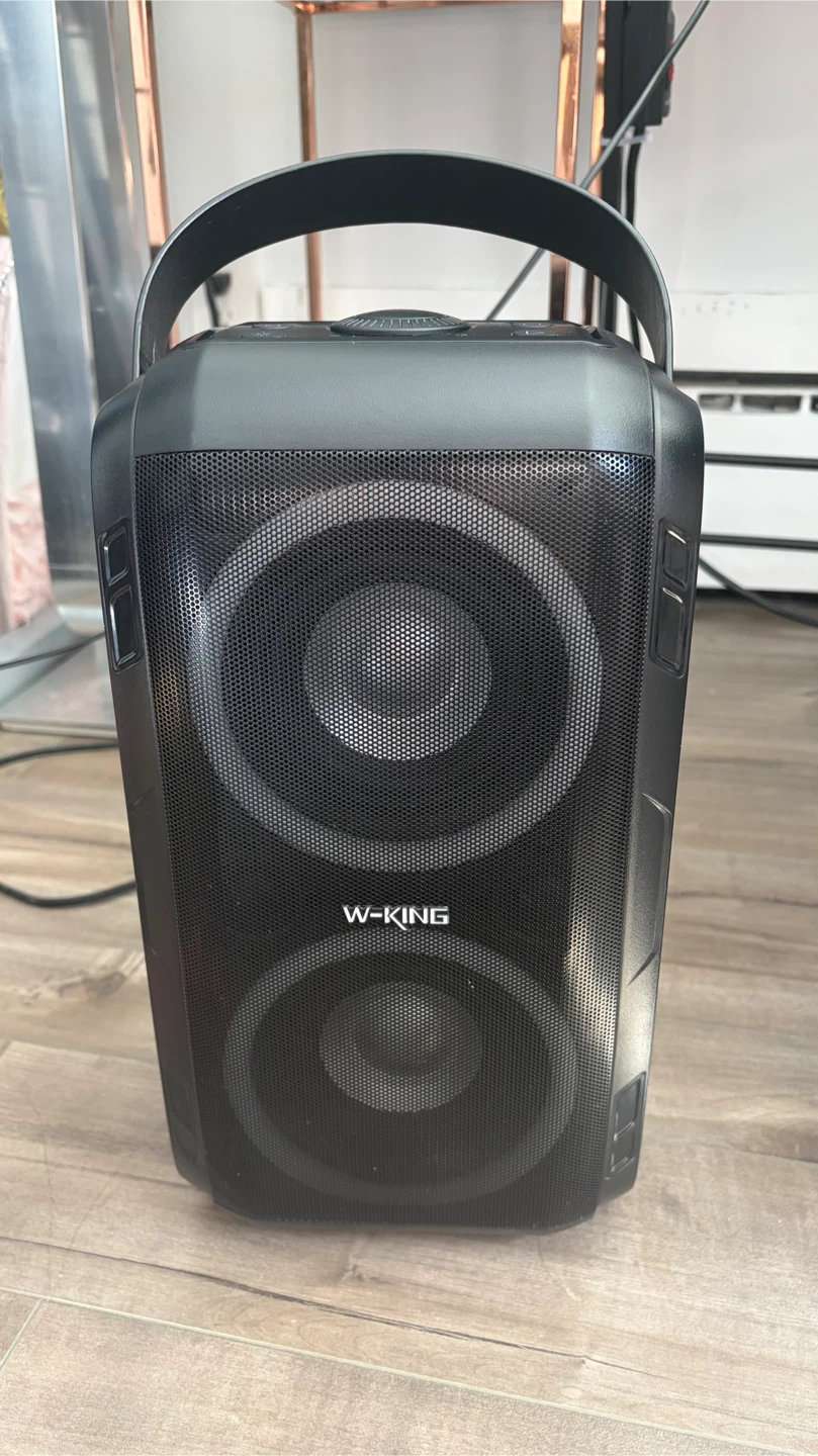 W-KING Bluetooth Portable Bass Light Up Speaker - photo 5