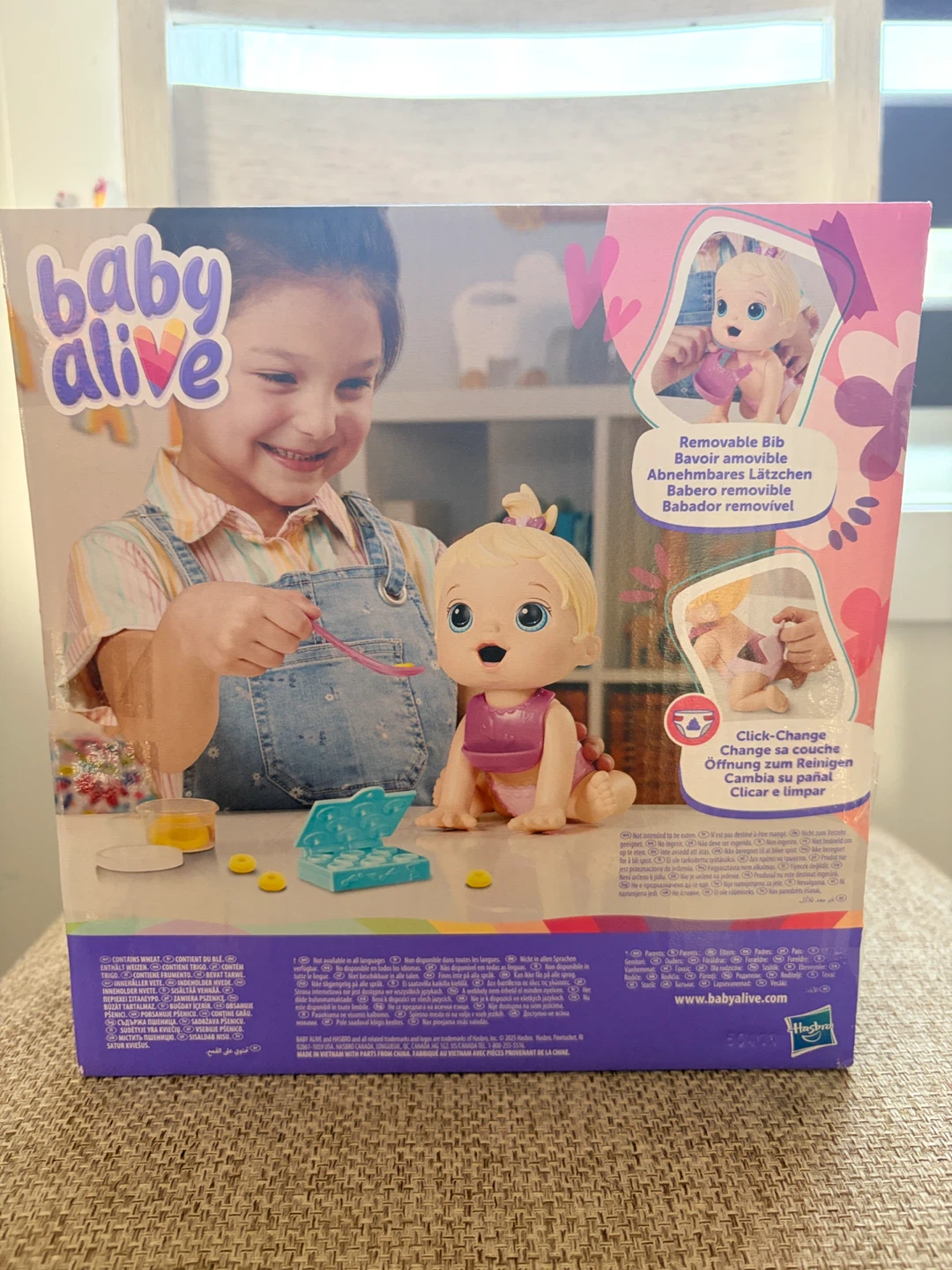 Baby Alive Lil Snacks Doll