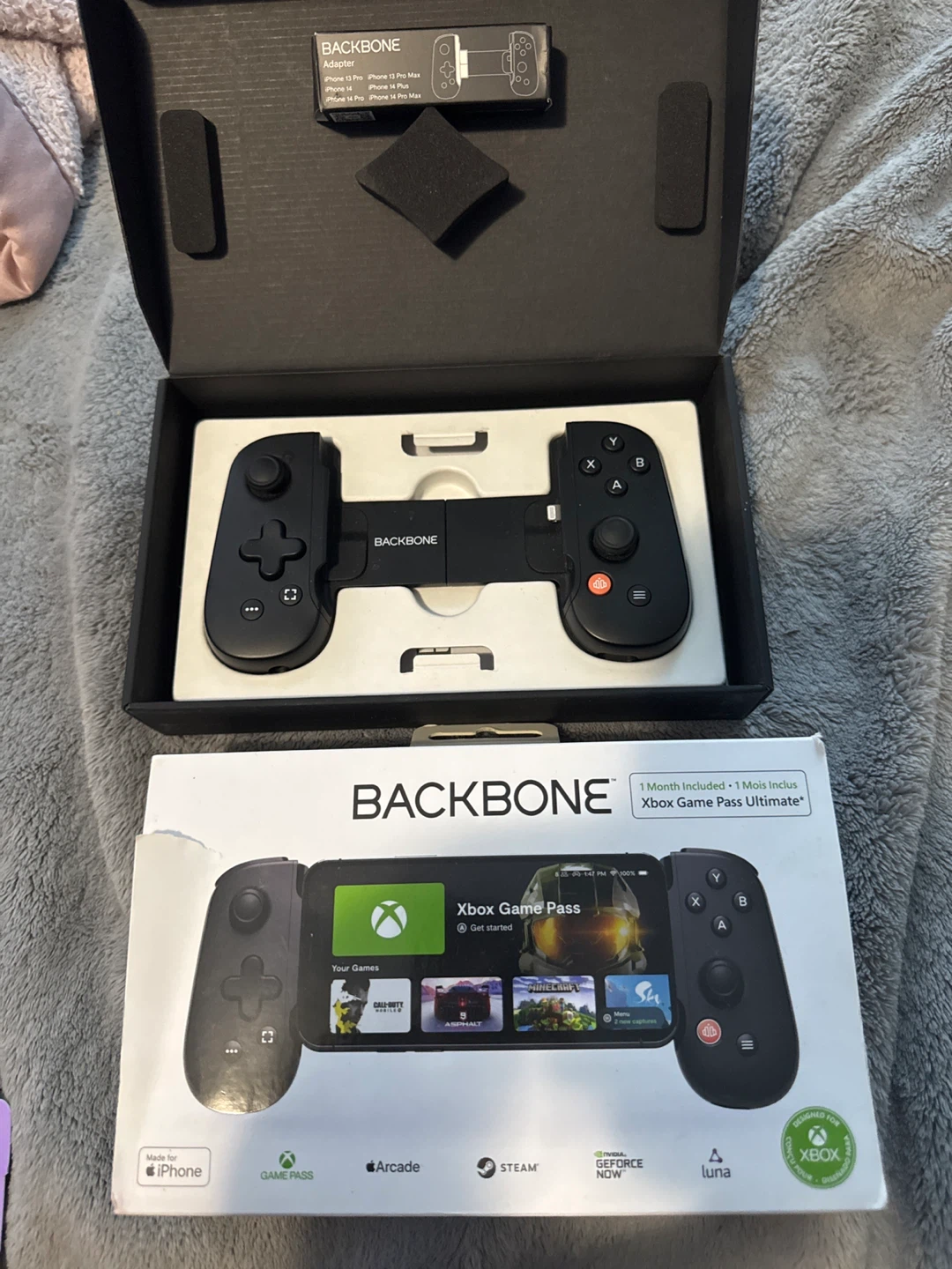 Backbone Controller for iPhone with Xbox Game Pass Ultimate
